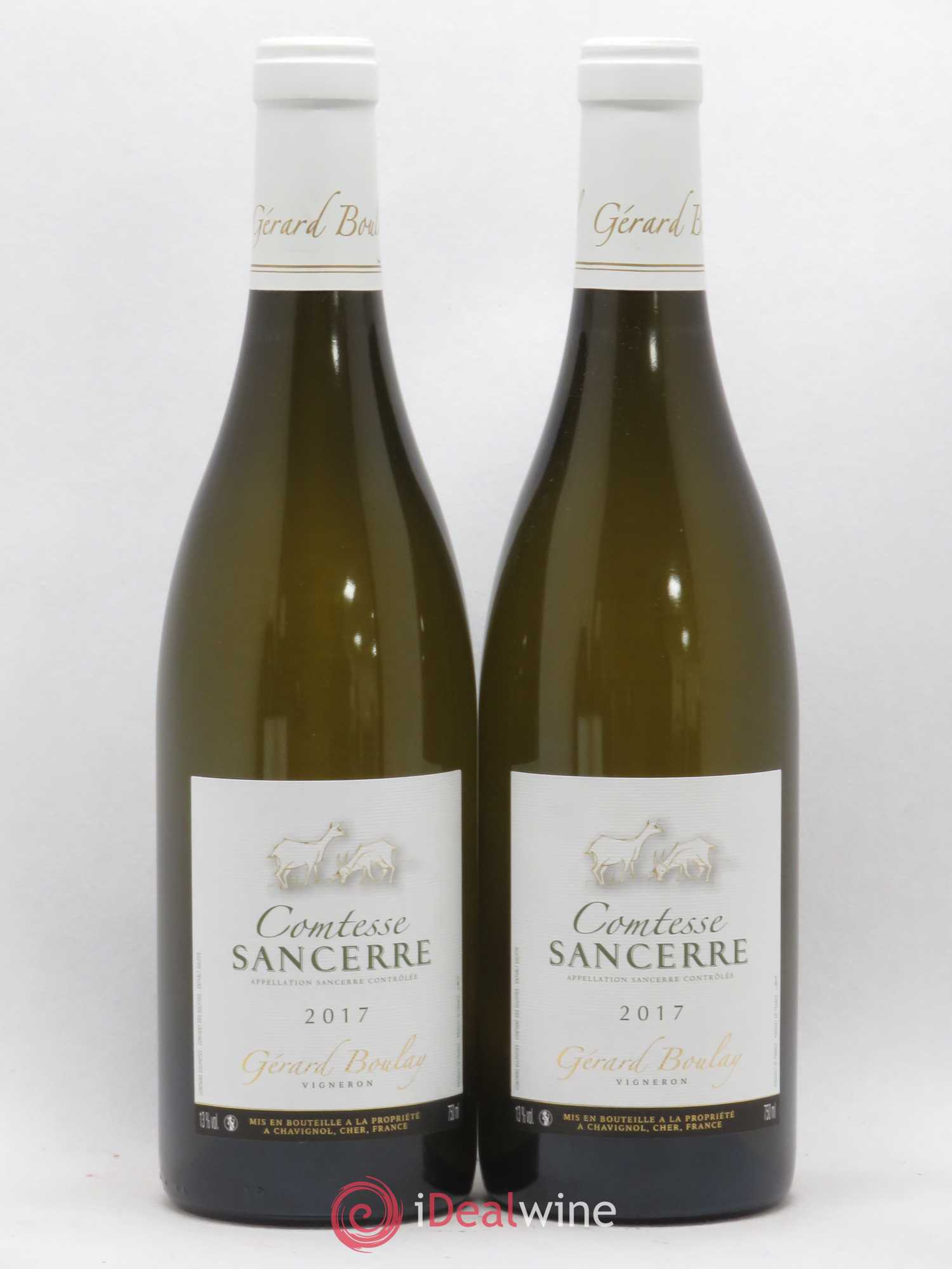 Sancerre Comtesse Gérard Boulay 2017 - Lot de 2 bouteilles - 0