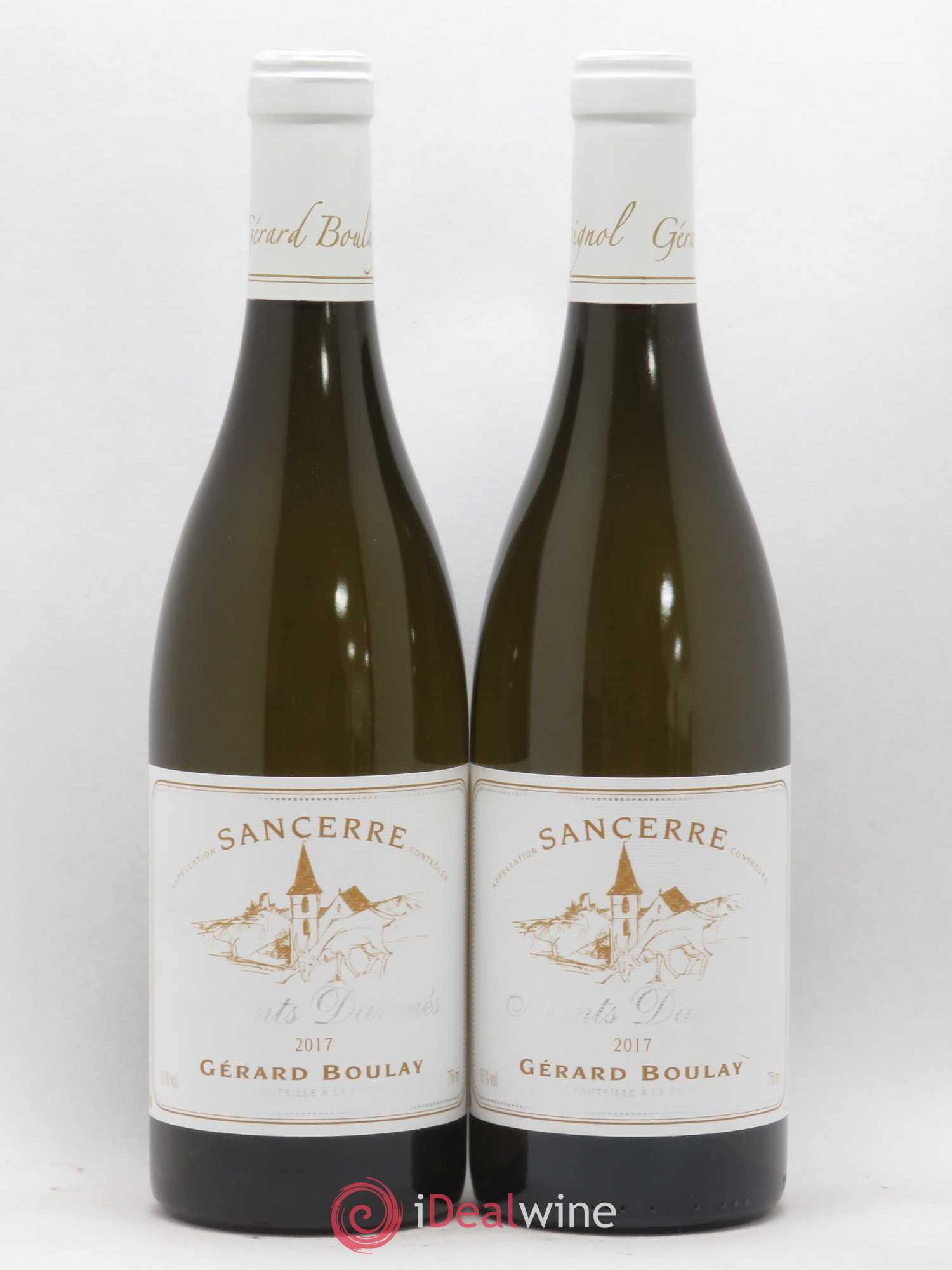Sancerre Monts Damnés Gérard Boulay 2017 - Lot de 2 bouteilles - 0