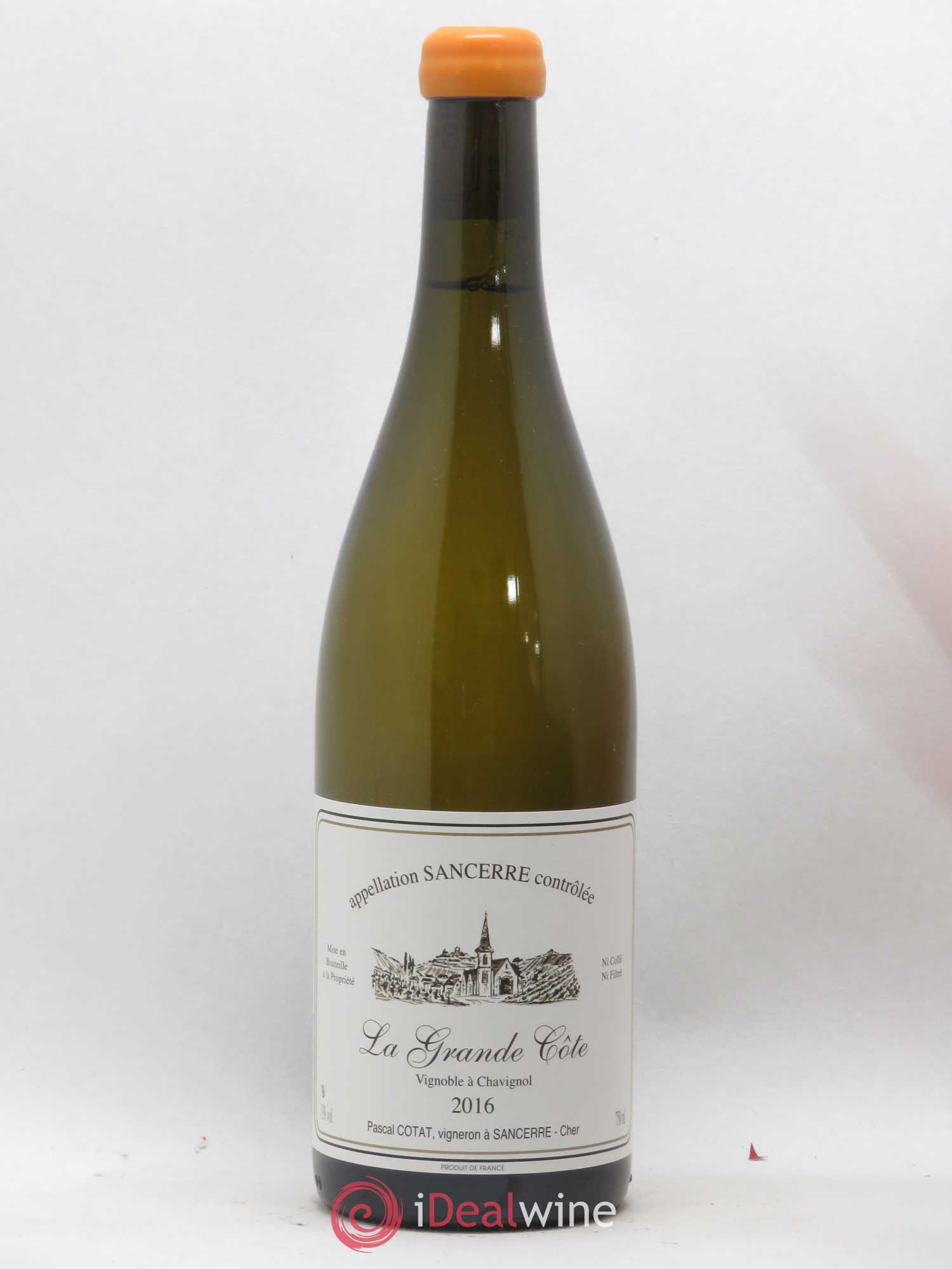 Sancerre La Grande Côte Pascal Cotat 2016 - Lot de 1 bouteille - 0