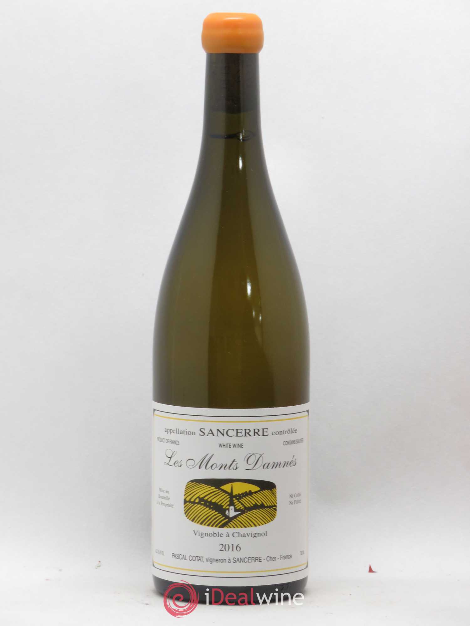 Sancerre Les Monts Damnés Pascal Cotat (sans prix de réserve) 2016 - Lot de 1 bouteille - 0