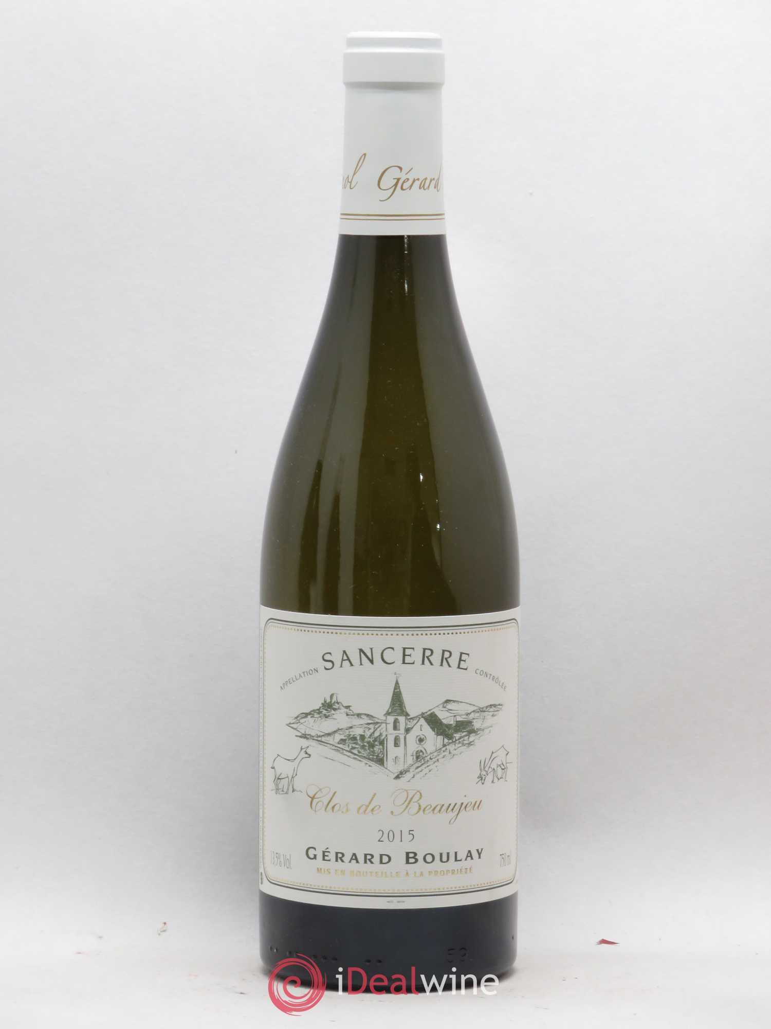 Sancerre Clos de Beaujeu Gérard Boulay 2015 - Lot de 1 bouteille - 0