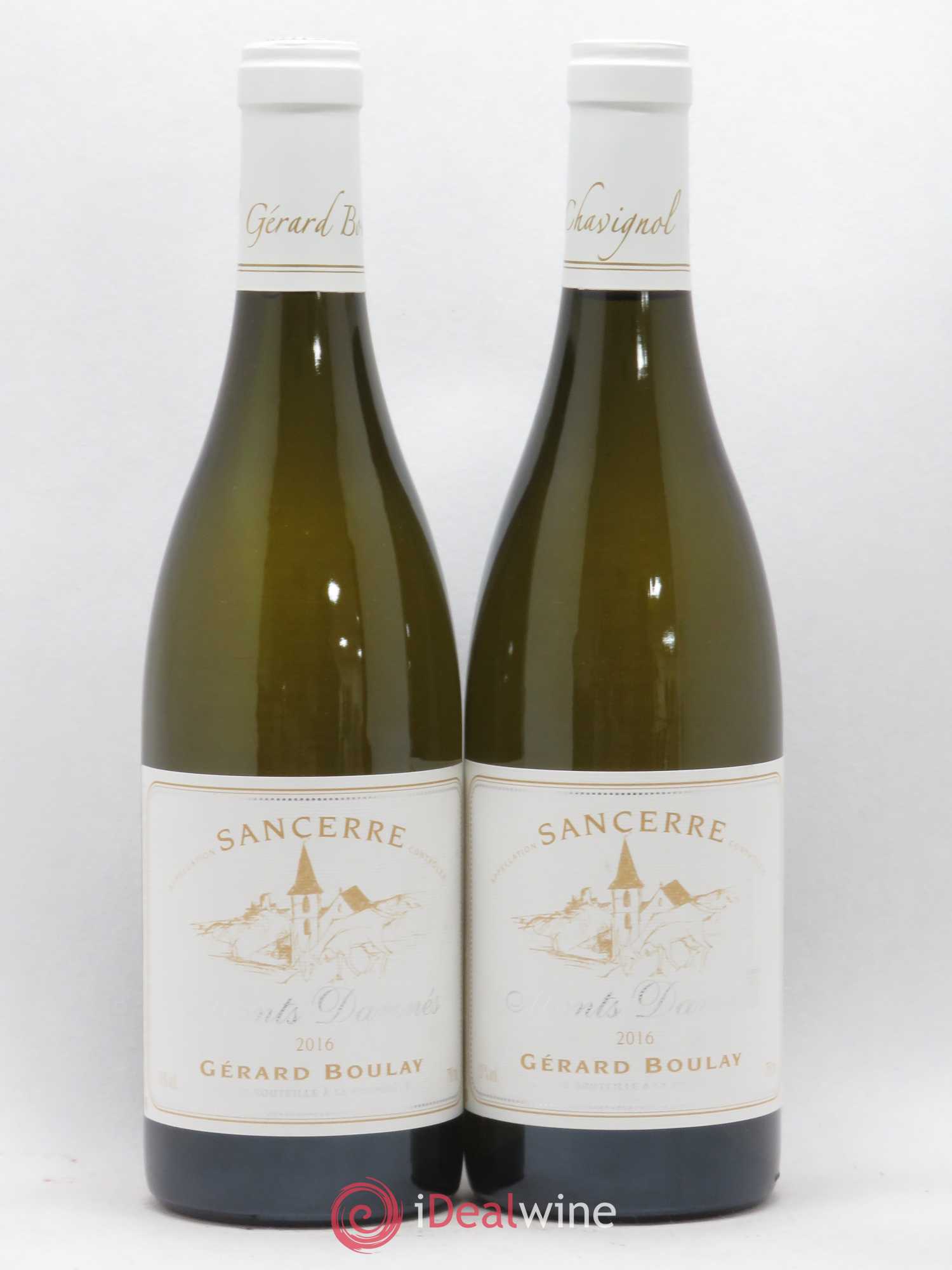 Sancerre Monts Damnés Gérard Boulay 2016 - Lot de 2 bouteilles - 0