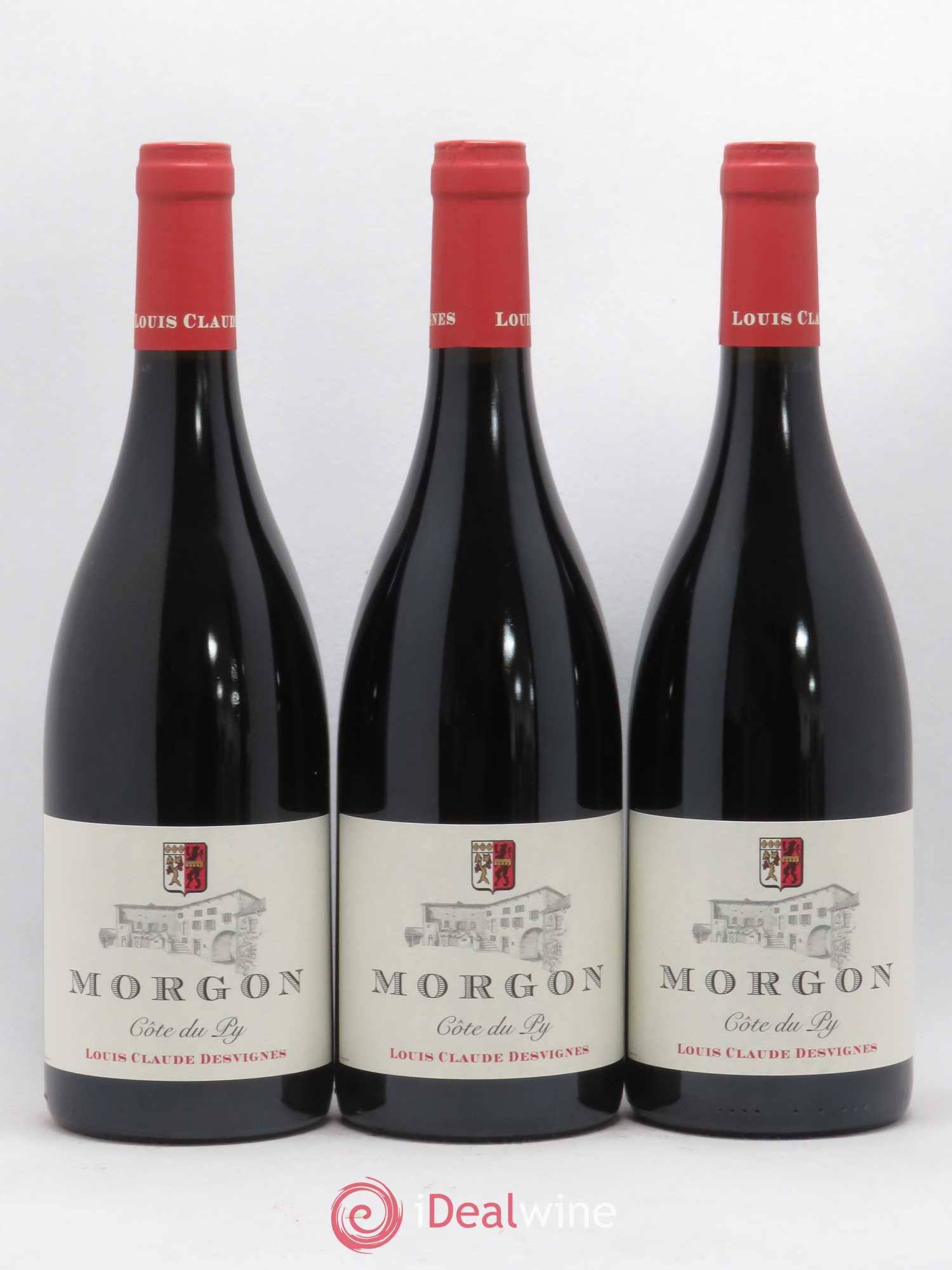 Morgon Côte du Py Louis-Claude Desvignes 2017 - Lot de 3 bouteilles - 0