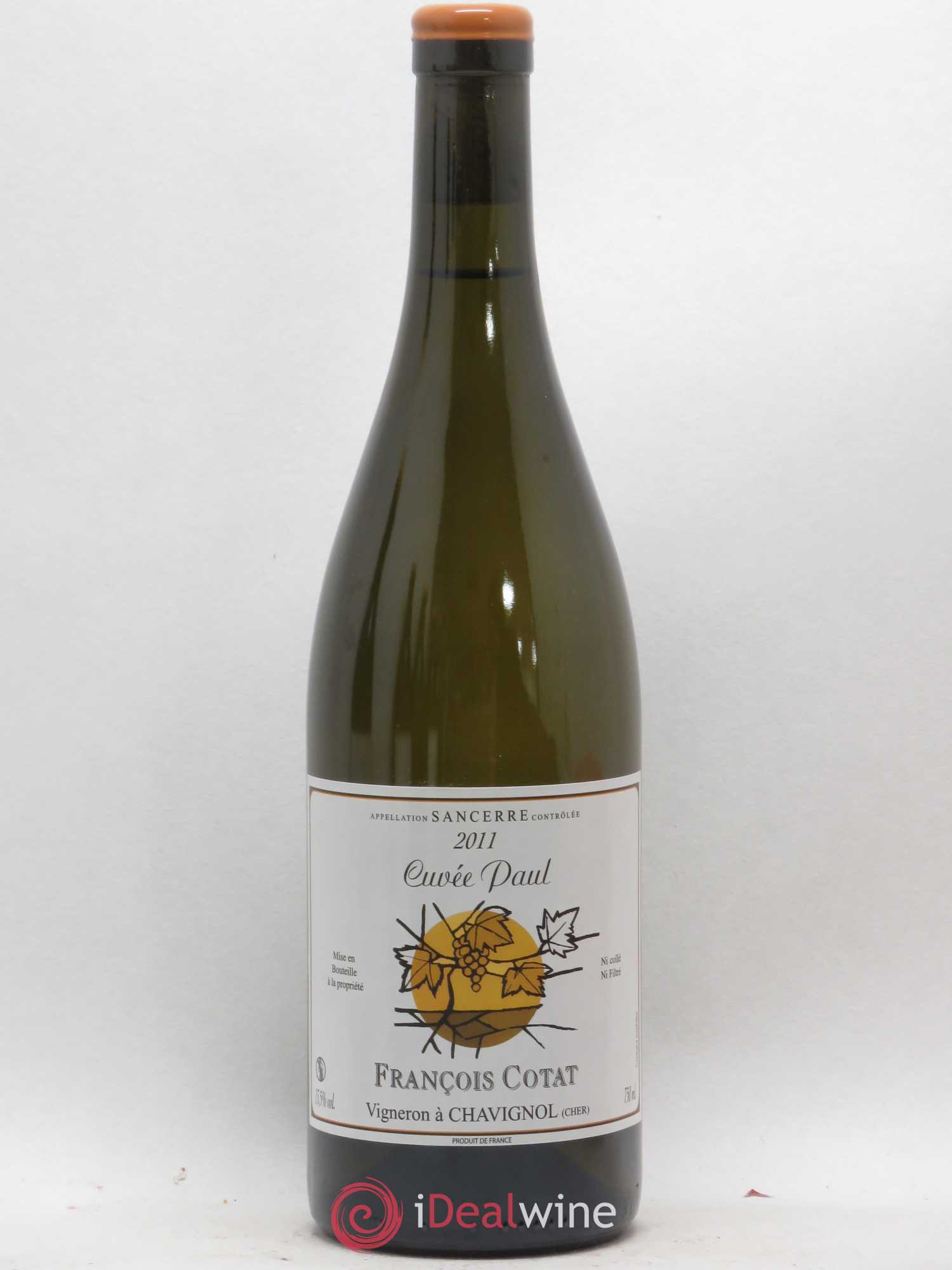 Sancerre Cuvée Paul François Cotat 2011 - Lot de 1 bouteille - 0