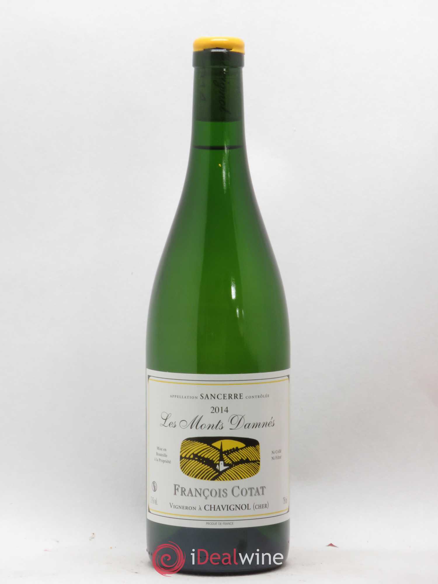 Sancerre Les Monts Damnés François Cotat 2014 - Lot de 1 bouteille - 0