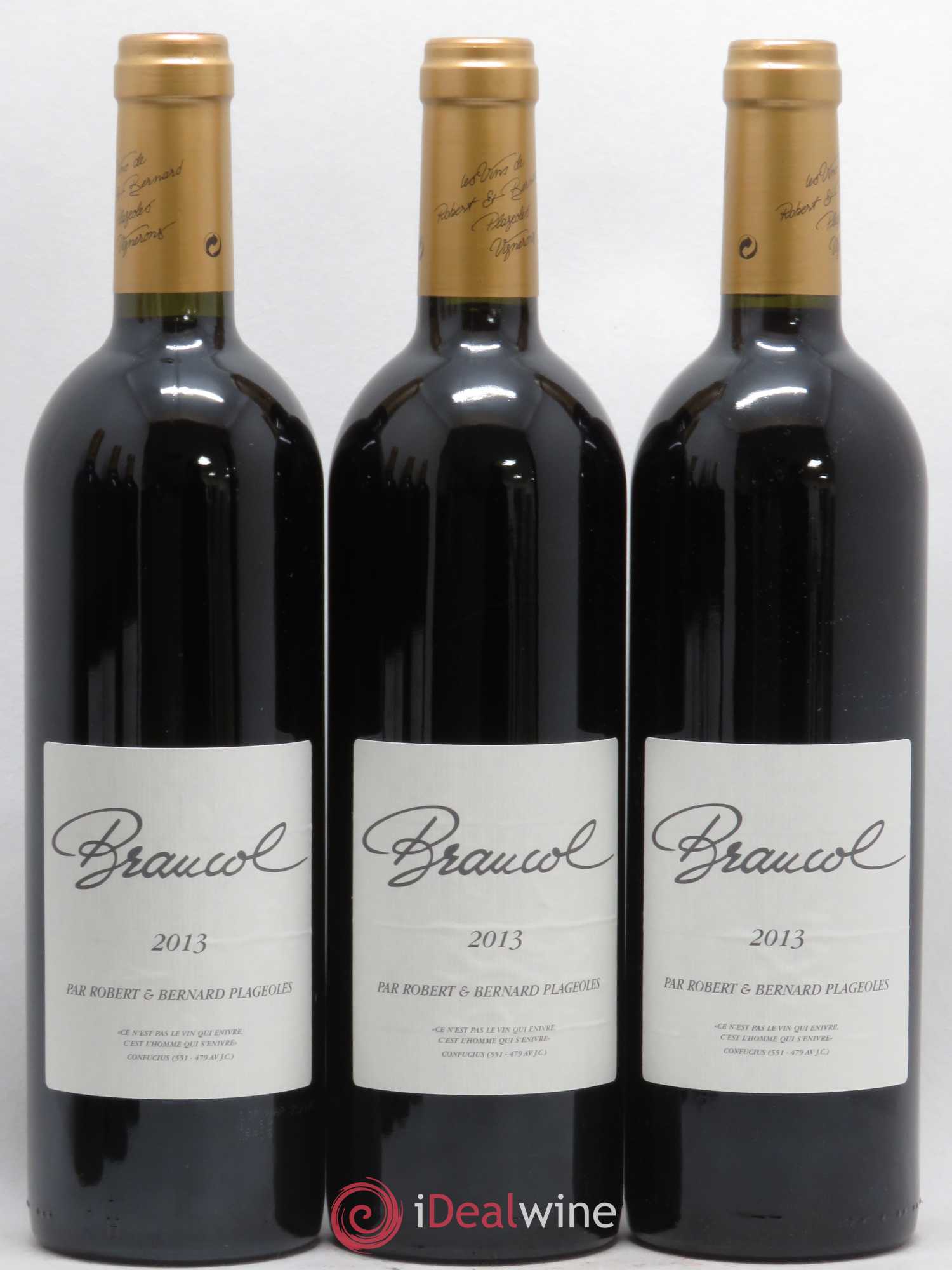 Gaillac Braucol Domaine Plageoles (sans prix de réserve) 2013 - Posten von 6 Flaschen - 1