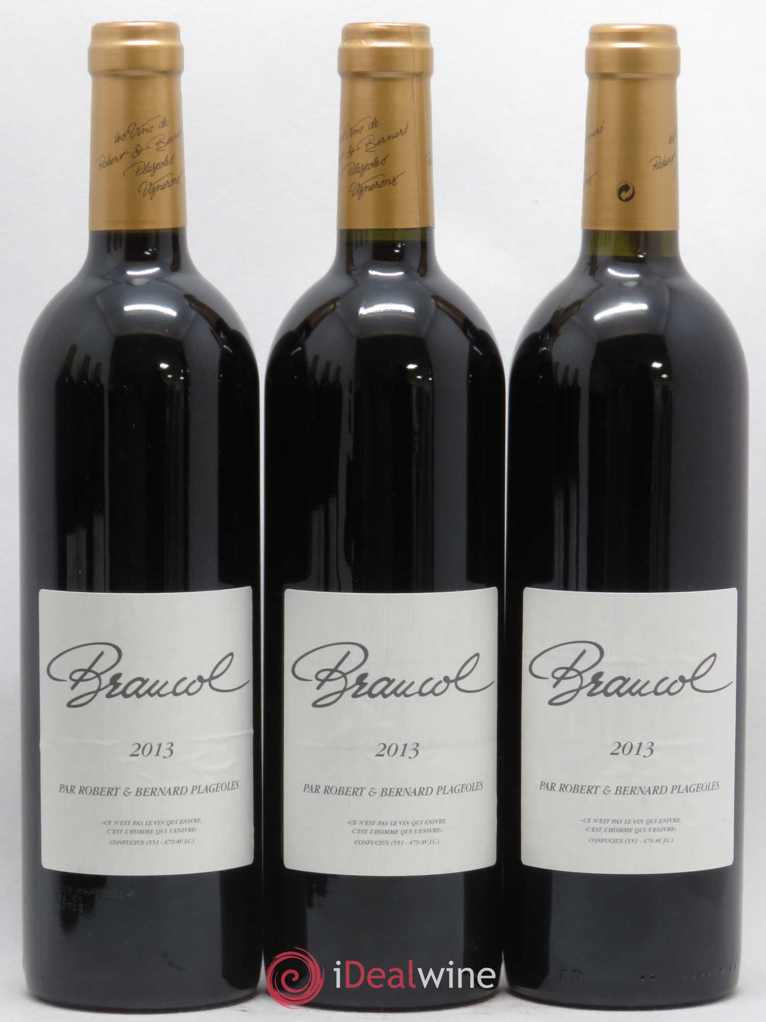 Gaillac Braucol Domaine Plageoles (sans prix de réserve) 2013 - Posten von 6 Flaschen - 3