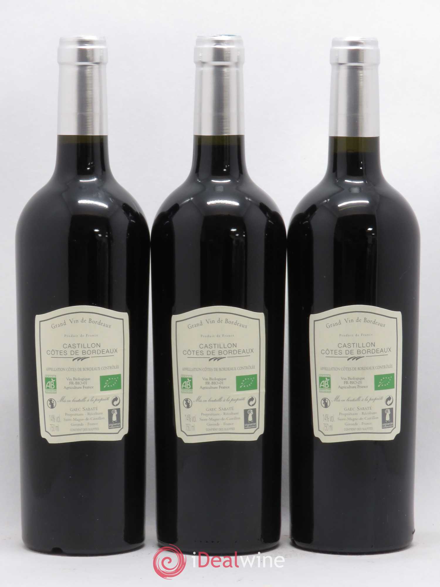Castillon-Côtes-de-Bordeaux (Côtes-de-Castillon) Château Fontbaude Ame de Fontbaude (sans prix de réserve) 2015 - Posten von 6 Flaschen - 2