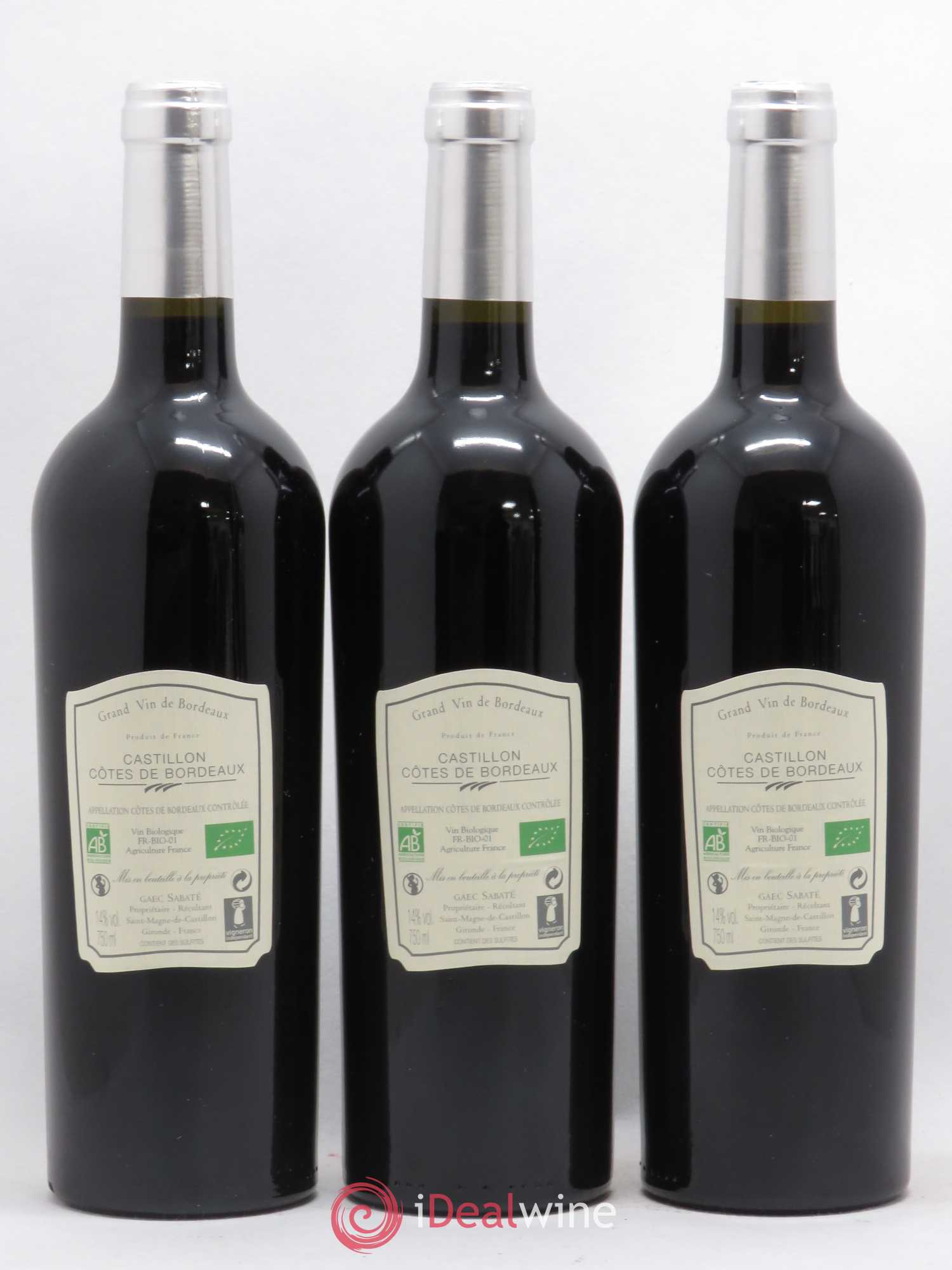 Castillon-Côtes-de-Bordeaux (Côtes-de-Castillon) Château Fontbaude Ame de Fontbaude (sans prix de réserve) 2015 - Posten von 6 Flaschen - 4