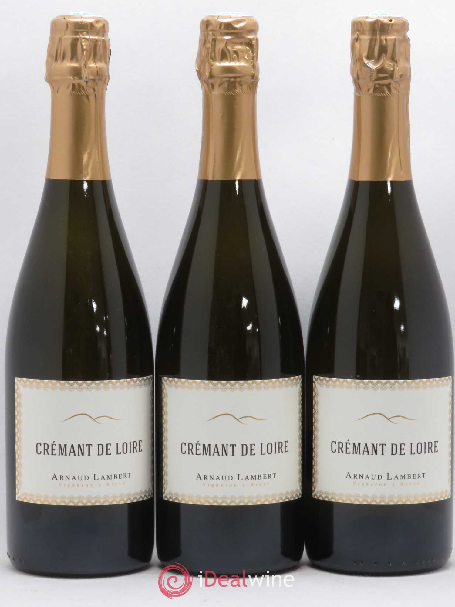 Crémant de Loire Arnaud Lambert (sans prix de réserve) - Posten von 3 Flaschen - 0