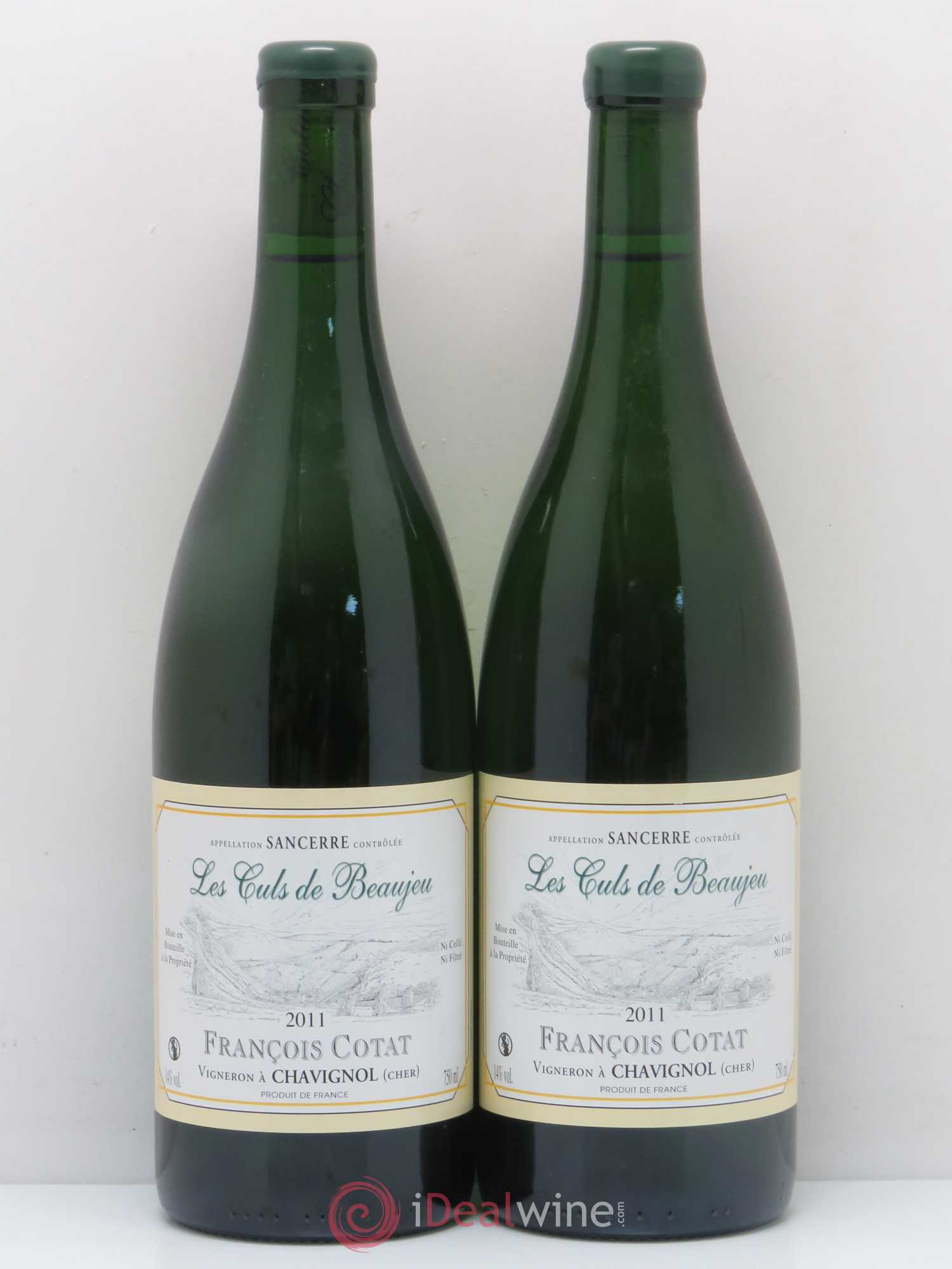 Sancerre Les Culs de Beaujeu François Cotat 2011 - Lot de 2 bouteilles - 0