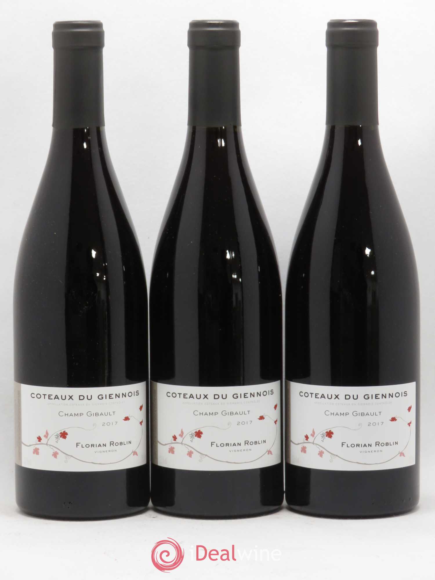 Divers Coteaux du Giennois Florian Roblin Champ Gibault (sans prix de réserve) 2017 - Posten von 3 Flaschen - 0