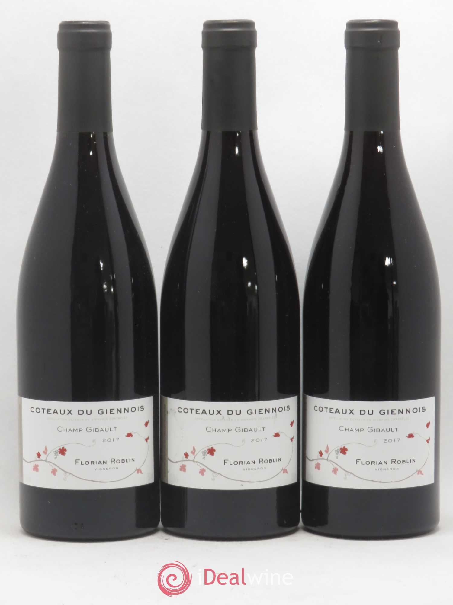 Divers Coteaux du Giennois Florian Roblin Champ Gibault (sans prix de réserve) 2017 - Posten von 3 Flaschen - 0
