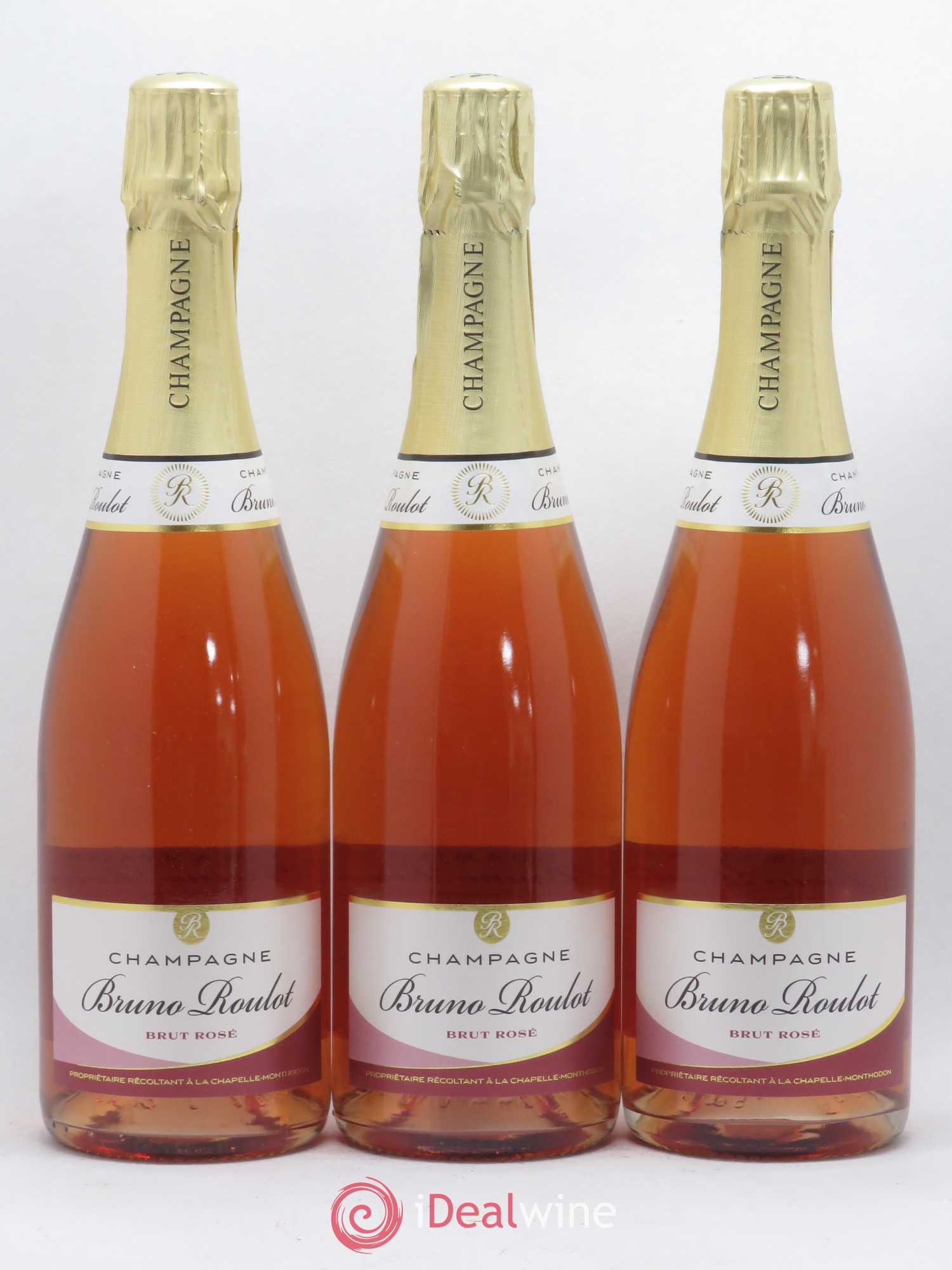 Champagne - Bruno Roulot (sans prix de réserve) - Lot de 3 bouteilles - 0