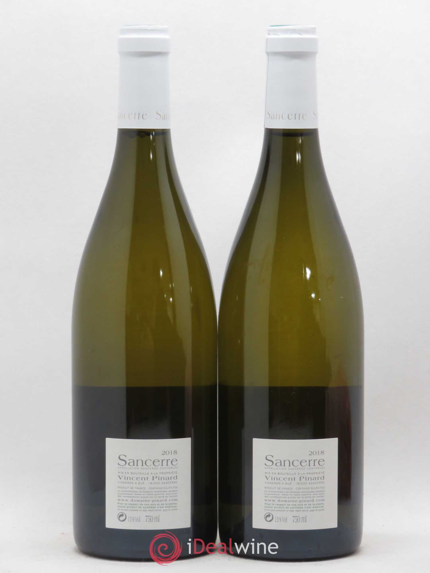 Sancerre Nuance Vincent Pinard 2018 - Lot de 2 bouteilles - 1