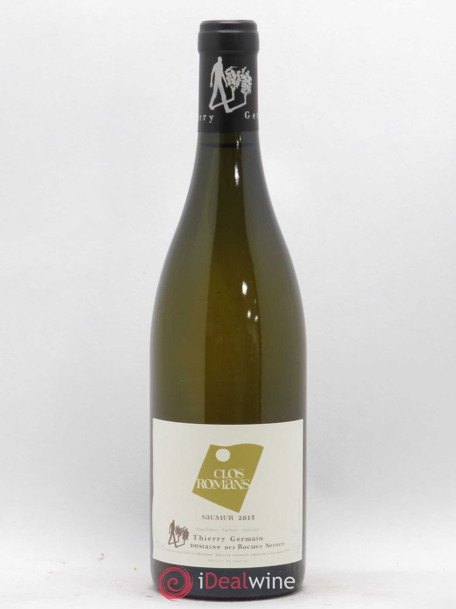 Saumur Clos Romans Domaine des Roches Neuves - Thierry Germain 2015 - Lot de 1 bouteille - 0