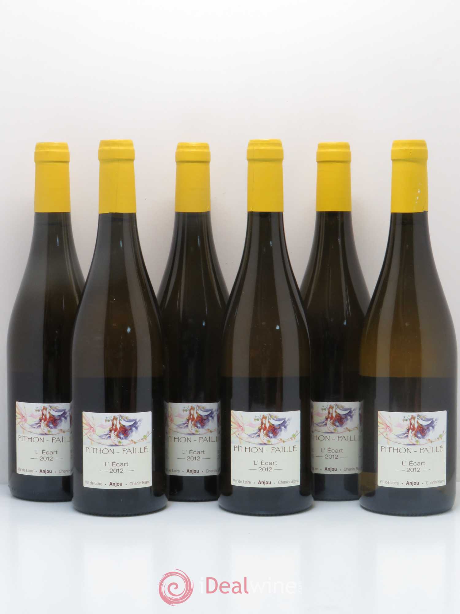 Anjou L'Ecart Pithon-Paillé (sans prix de réserve) 2012 - Posten von 6 Flaschen - 0