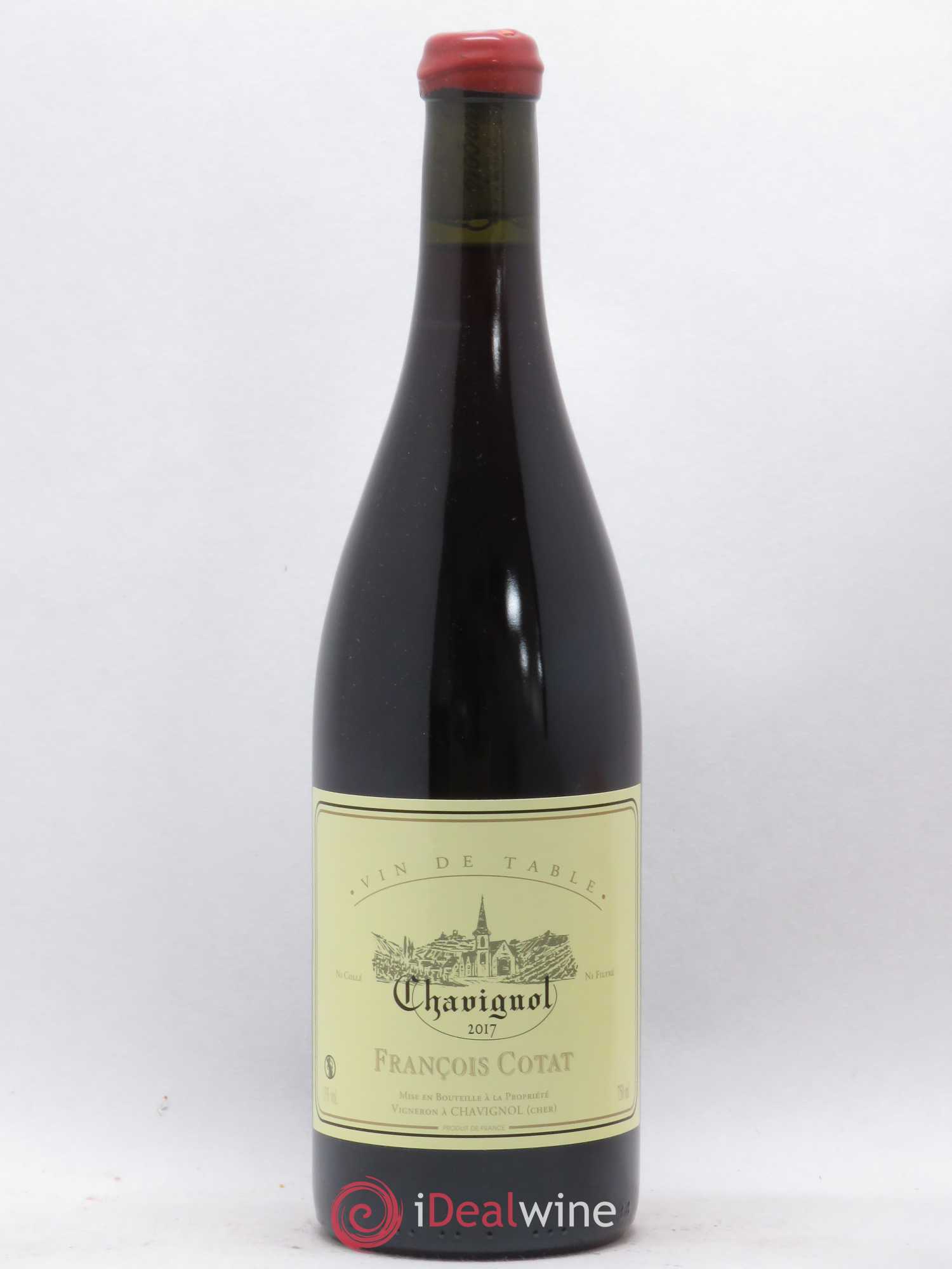 Vin de table - Chavignol François Cotat 2017 - Lot de 1 bouteille - 0