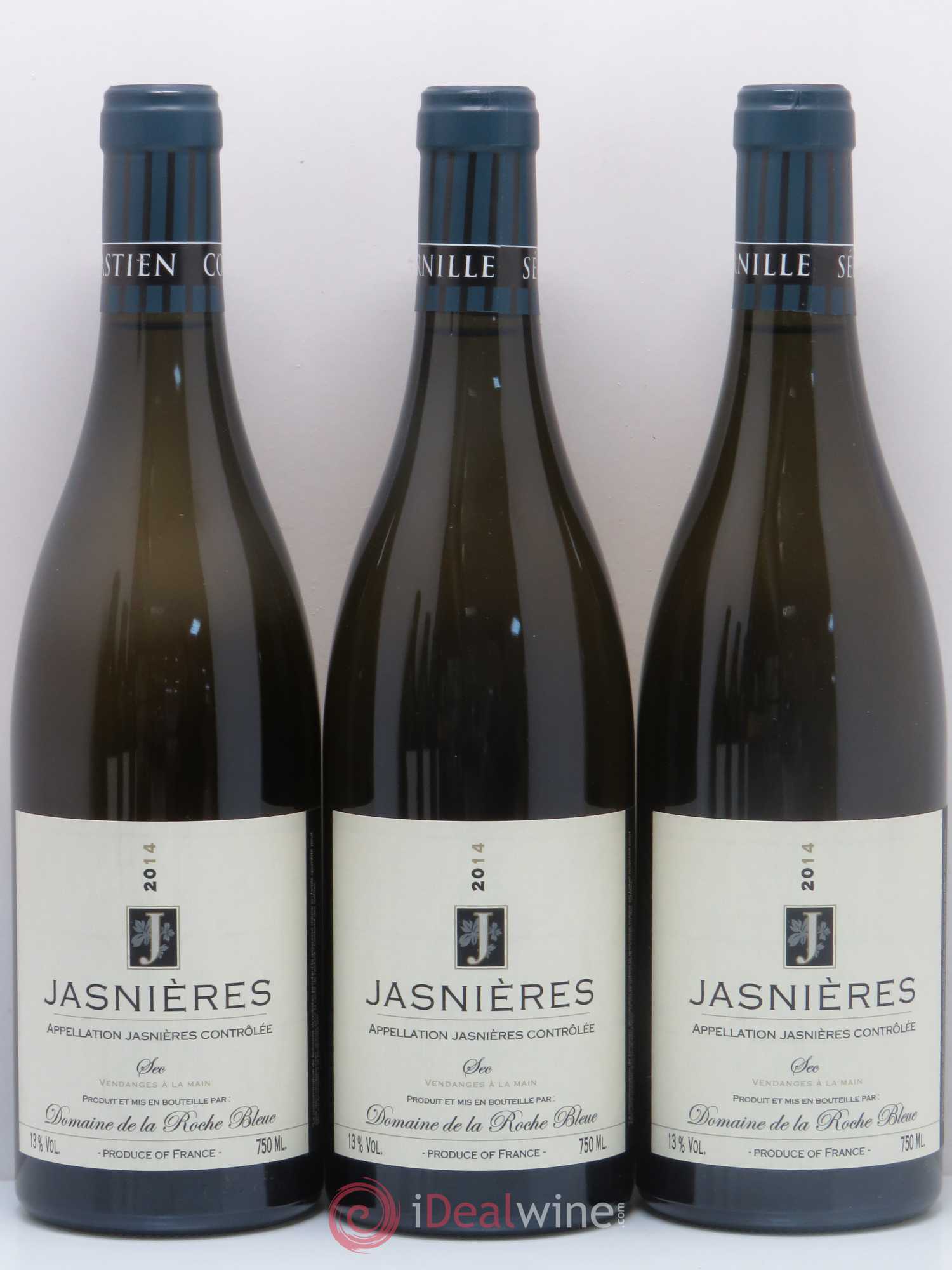 Jasnières Domaine de la Roche Bleue 2014 - Lot de 6 bouteilles - 1