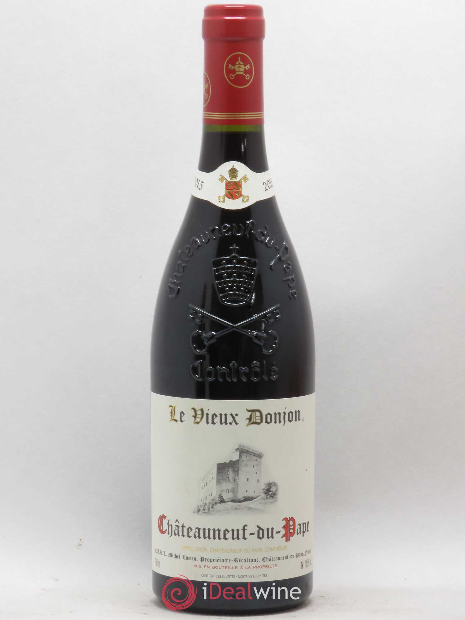 Châteauneuf-du-Pape Le Vieux Donjon Michel Lucien 2015 - Lot de 1 bouteille - 0