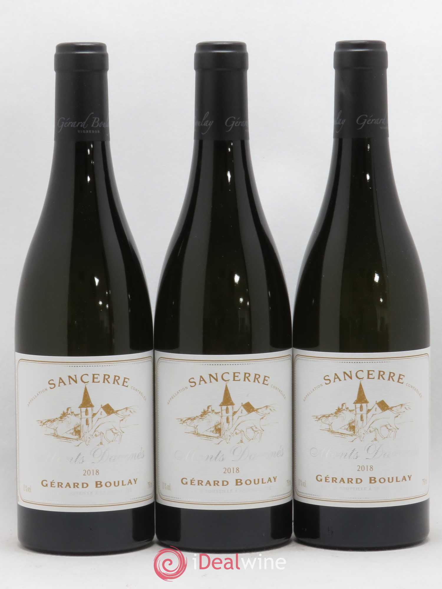 Sancerre Monts Damnés Gérard Boulay 2018 - Lot de 3 bouteilles - 0