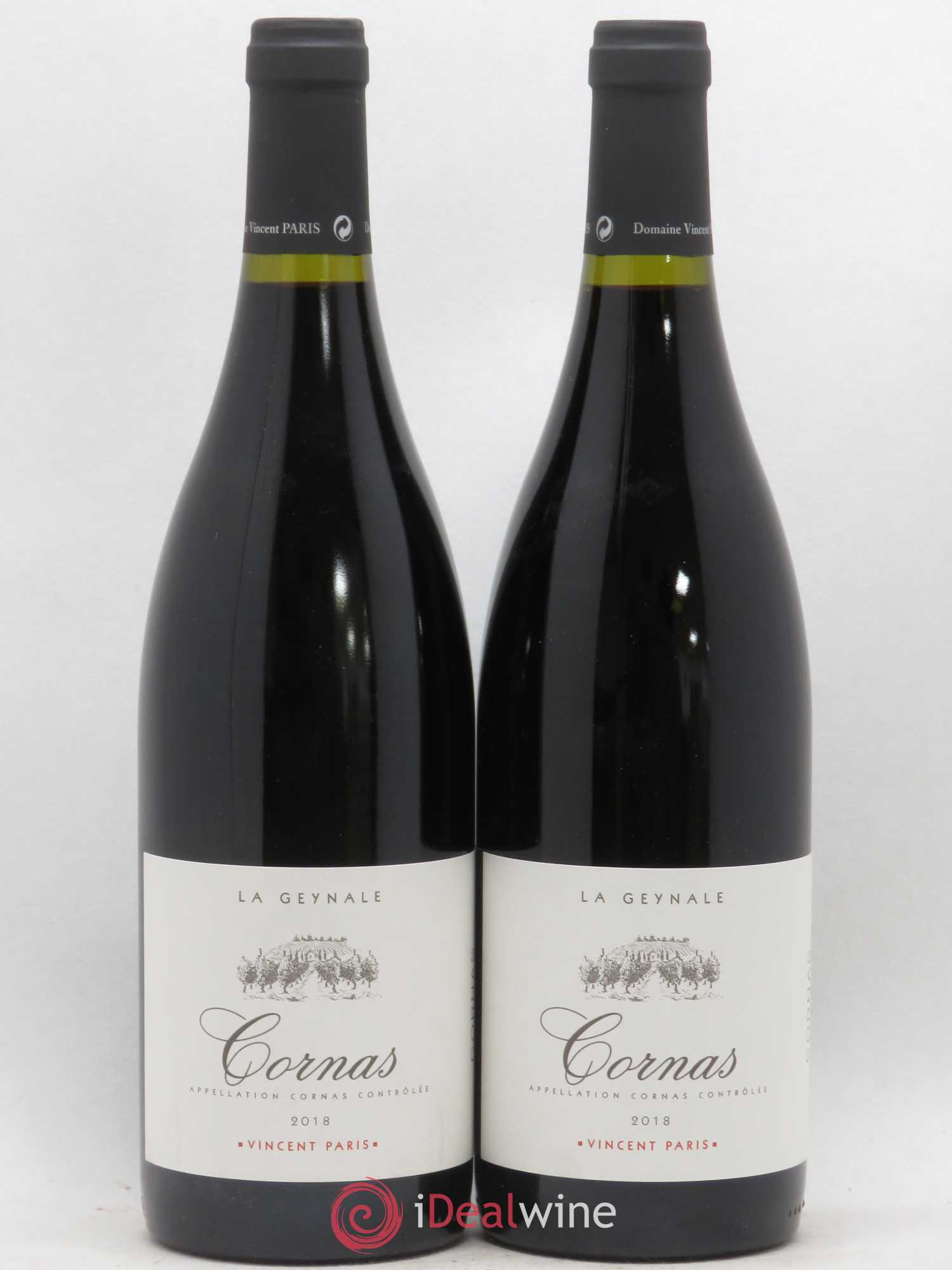 Cornas La Geynale Vincent Paris 2018 - Lot de 2 bouteilles - 0