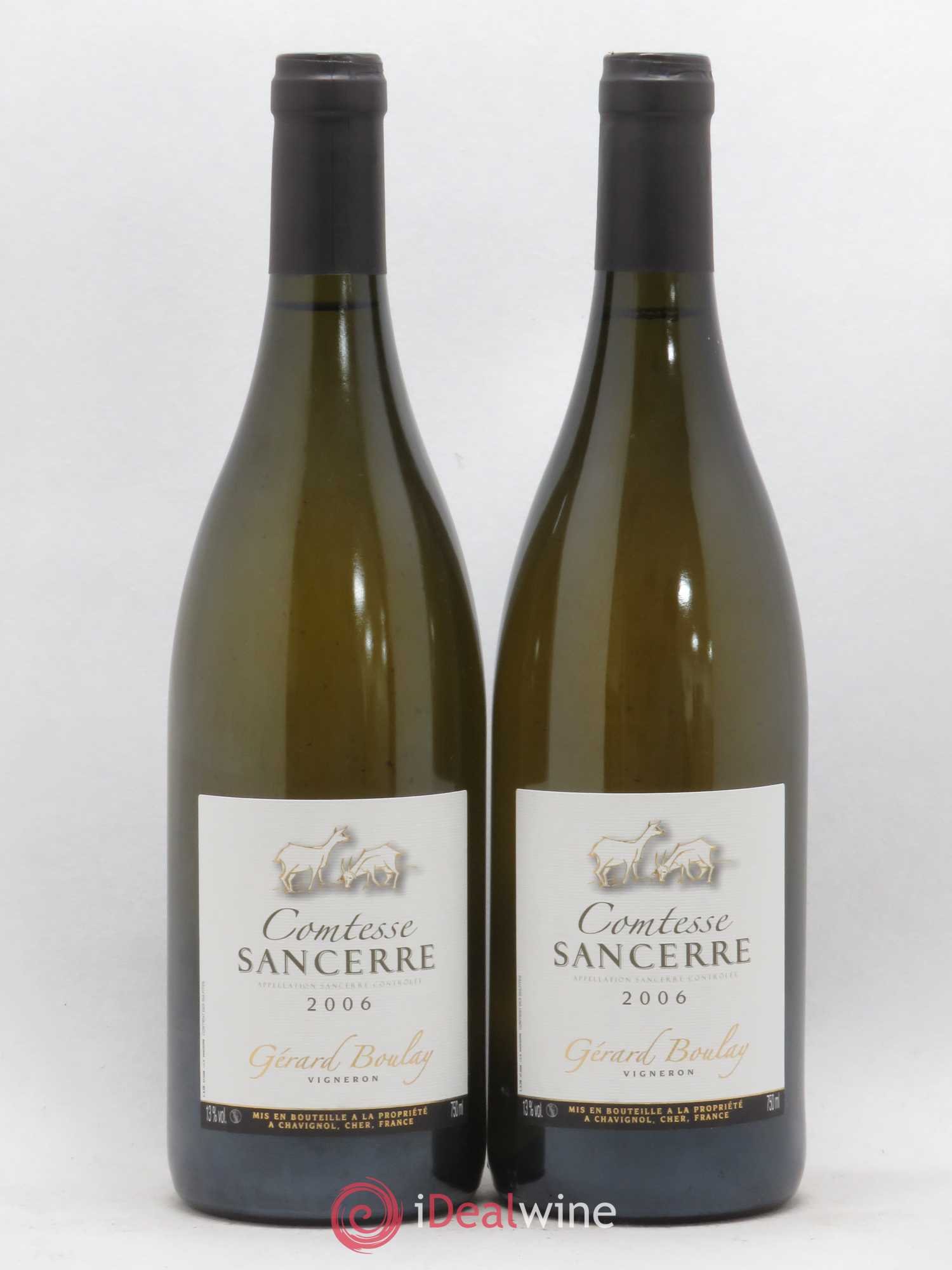 Sancerre Comtesse Gérard Boulay 2006 - Lot de 2 bouteilles - 0