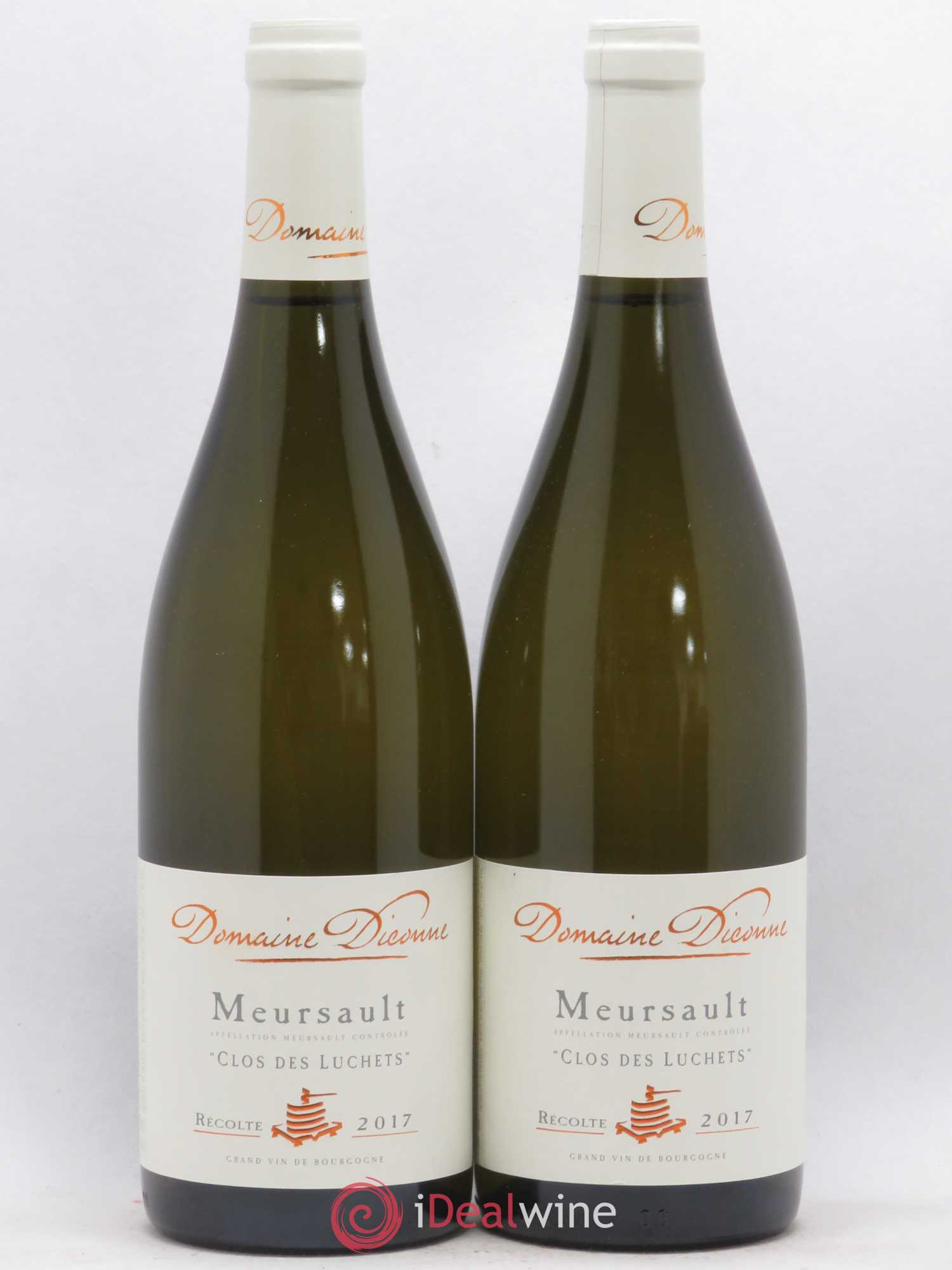 Meursault Clos des Luchets Domaine Diconne 2017 - Posten von 2 Flaschen - 0