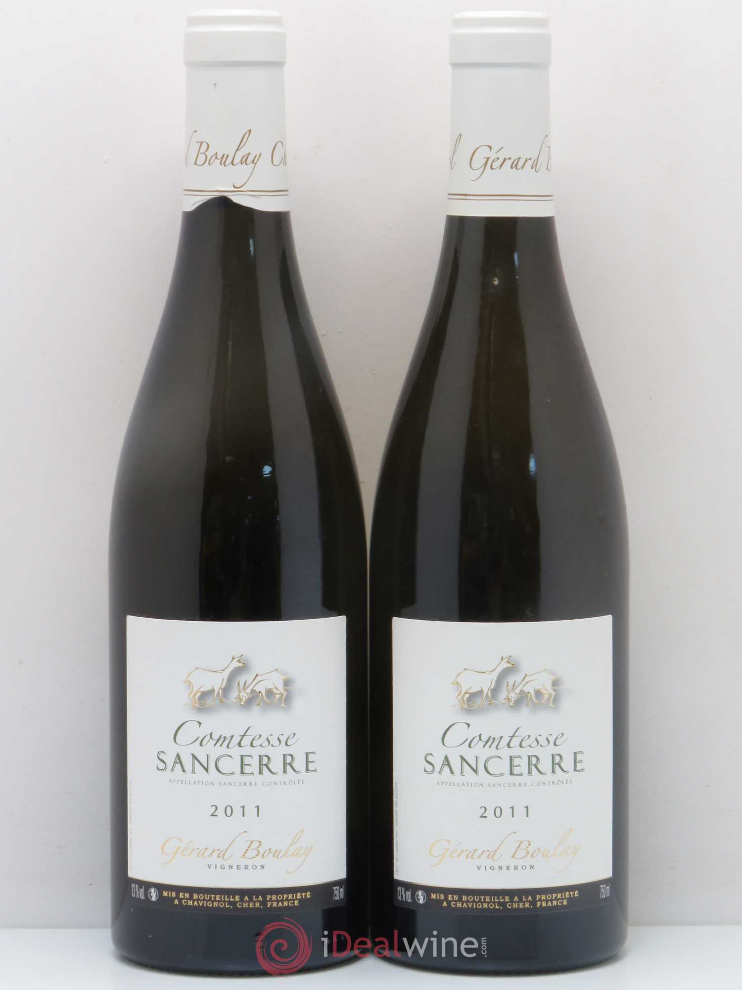 Sancerre Comtesse Gérard Boulay 2011 - Lot de 2 bouteilles - 0