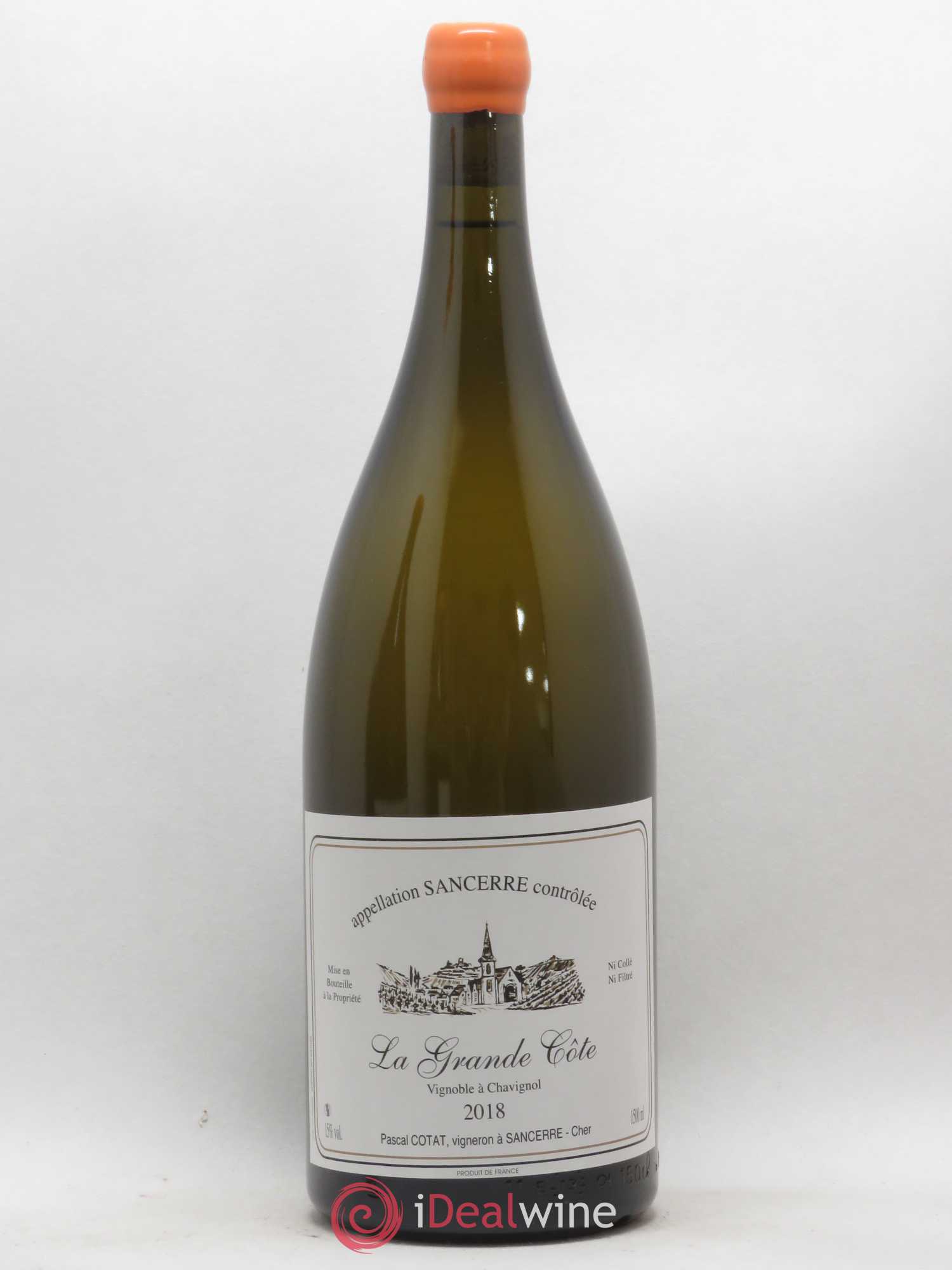 Sancerre La Grande Côte Pascal Cotat 2018 - Posten von 1 Magnum - 0