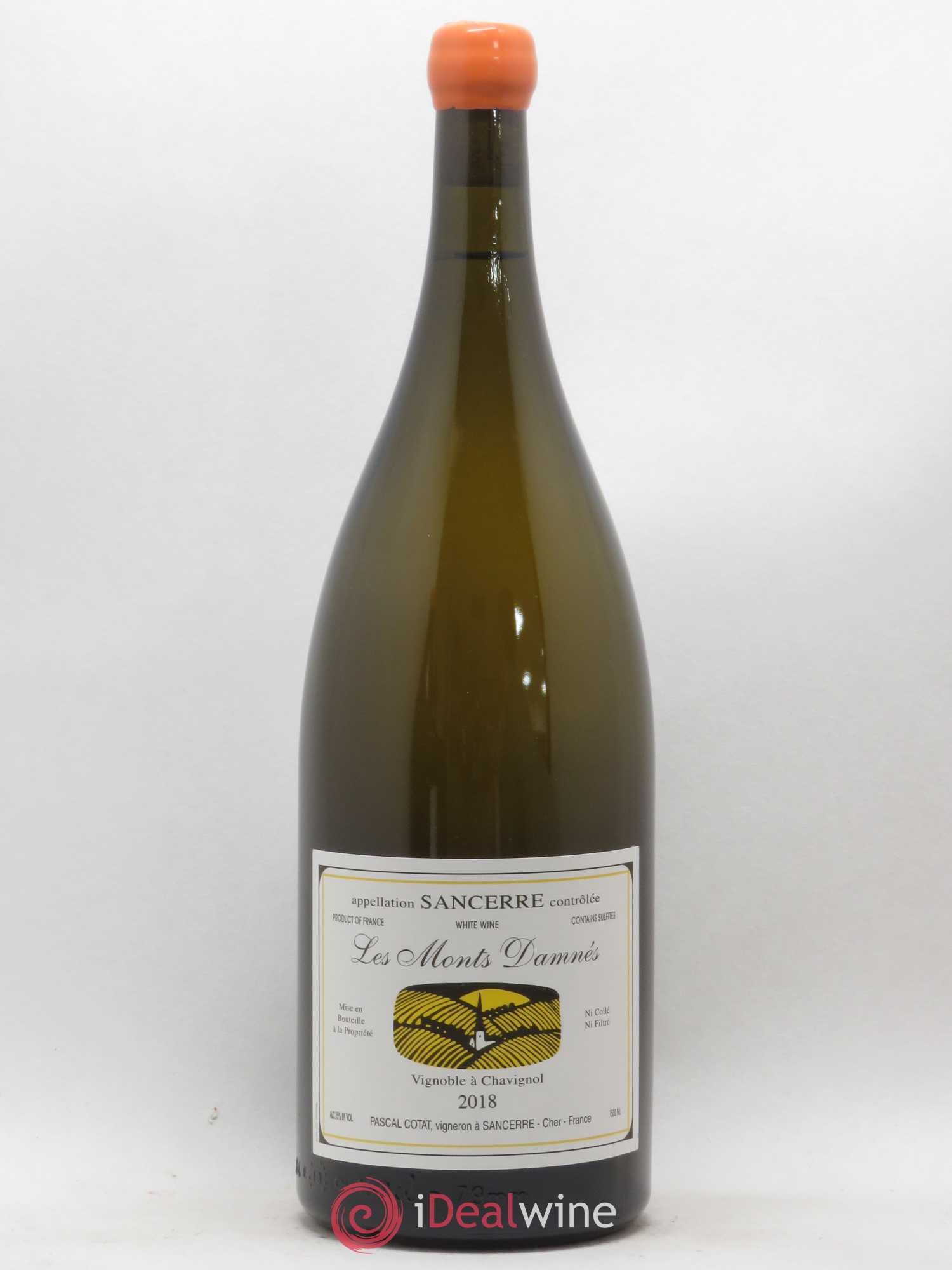Sancerre Les Monts Damnés Pascal Cotat 2018 - Lot de 1 magnum - 0