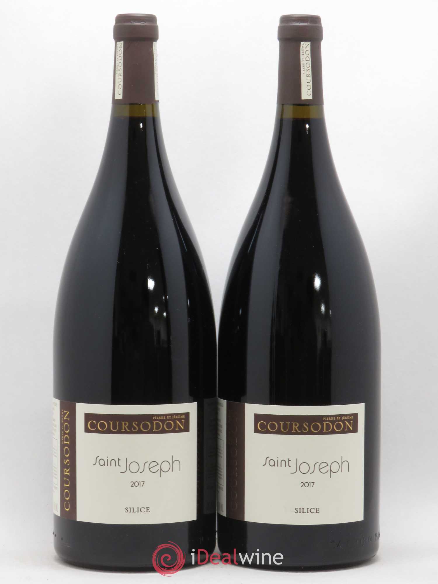 Saint-Joseph Silice Pierre et Jérôme Coursodon 2017 - Lot de 2 magnums - 0