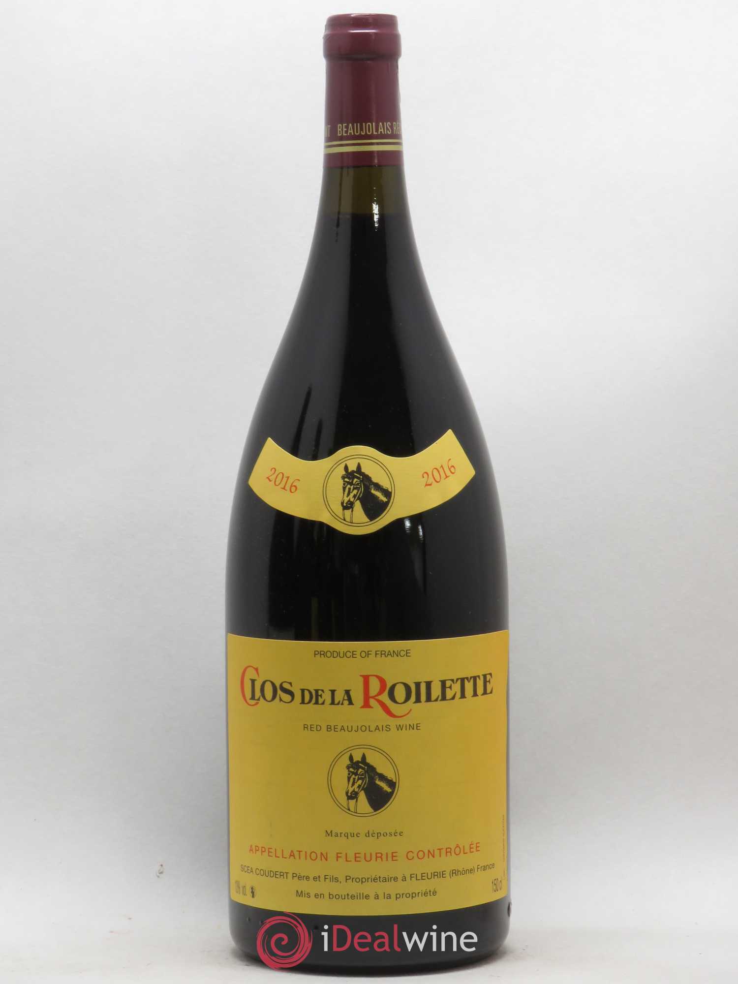 Fleurie Clos de la Roilette (sans prix de réserve) 2016 - Lot de 1 magnum - 0