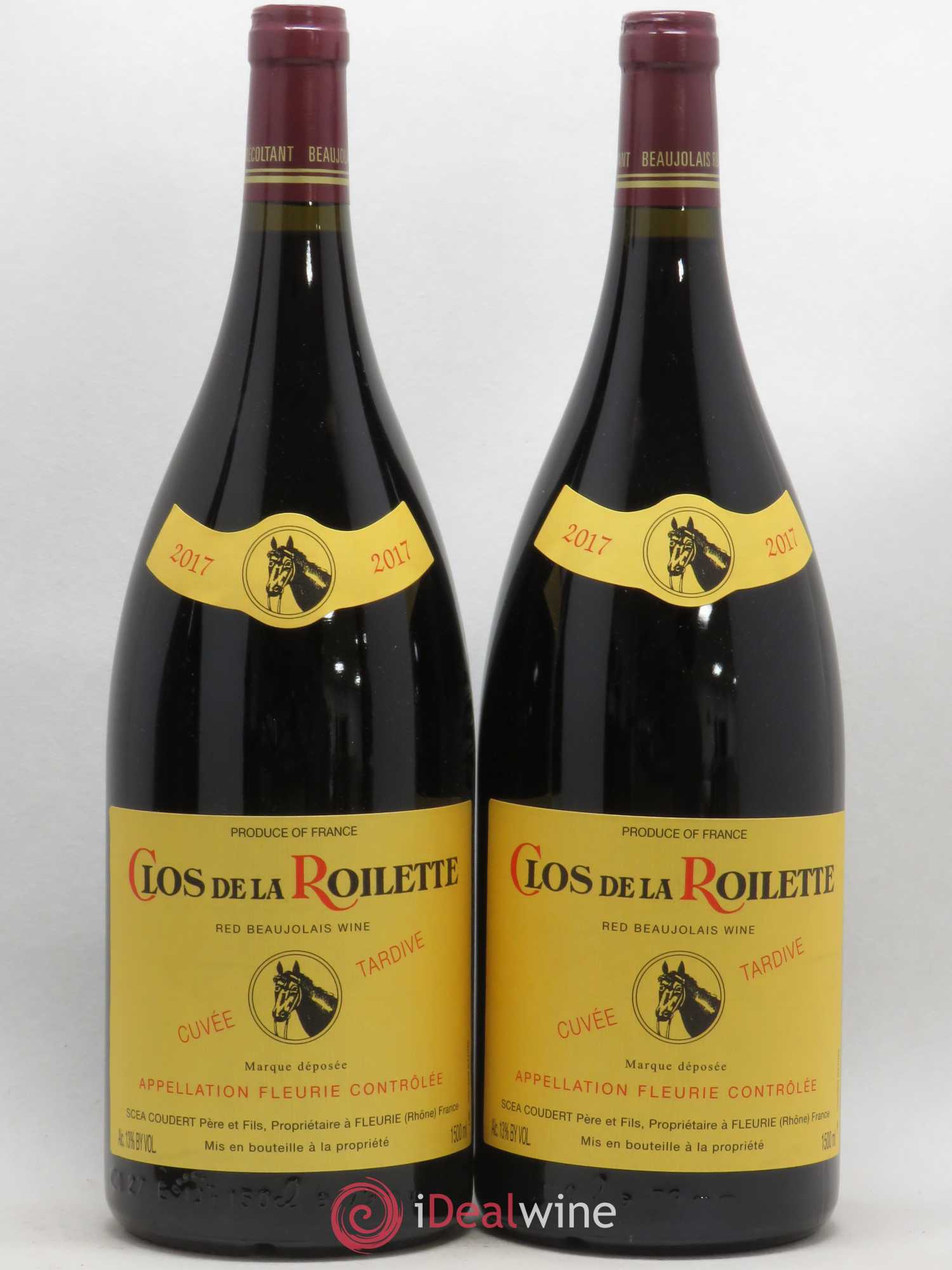 Fleurie Cuvée Tardive Clos de la Roilette 2017 - Lot de 2 magnums - 0