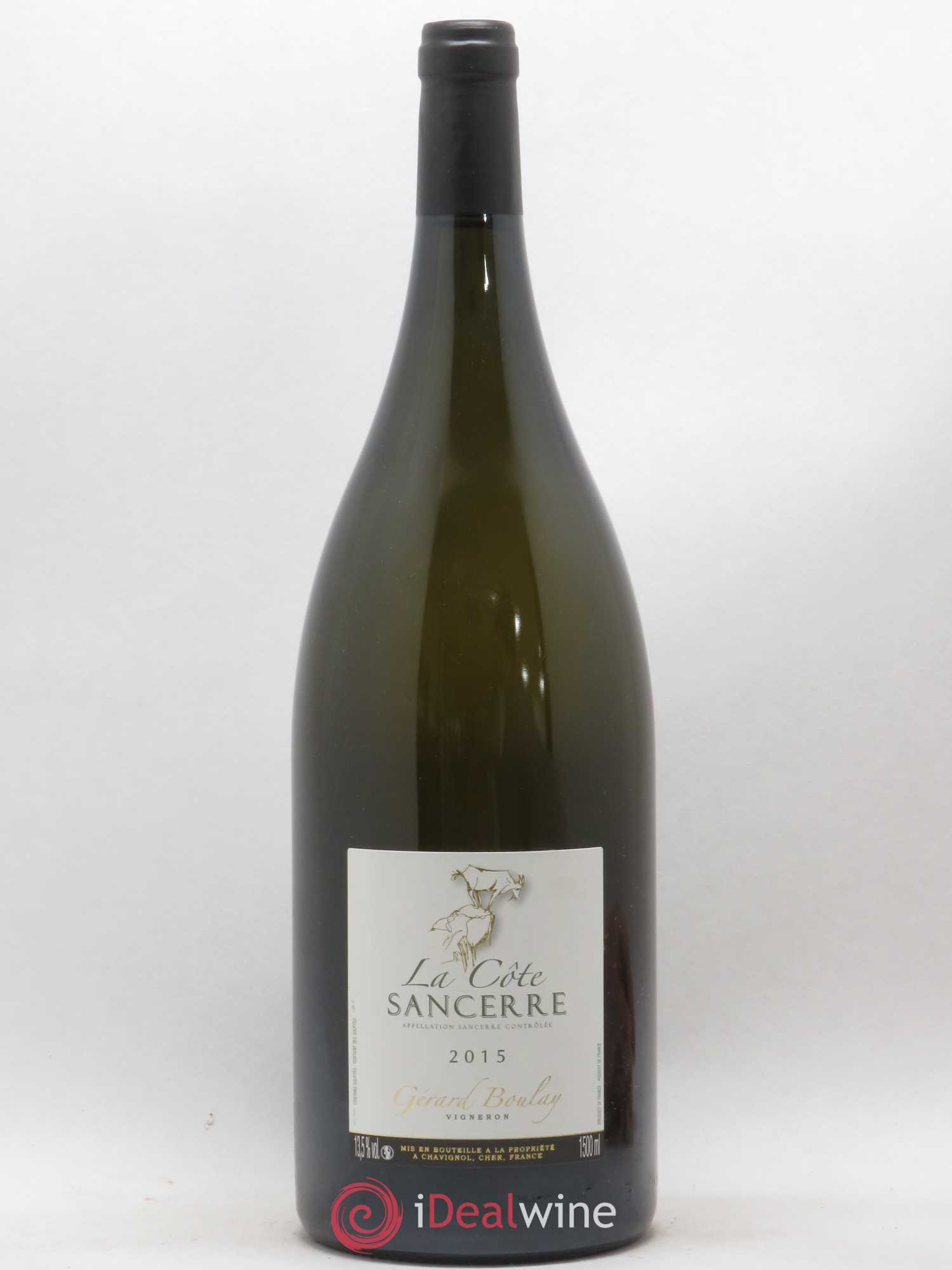Sancerre La Côte Gérard Boulay 2015 - Lot de 1 magnum - 0