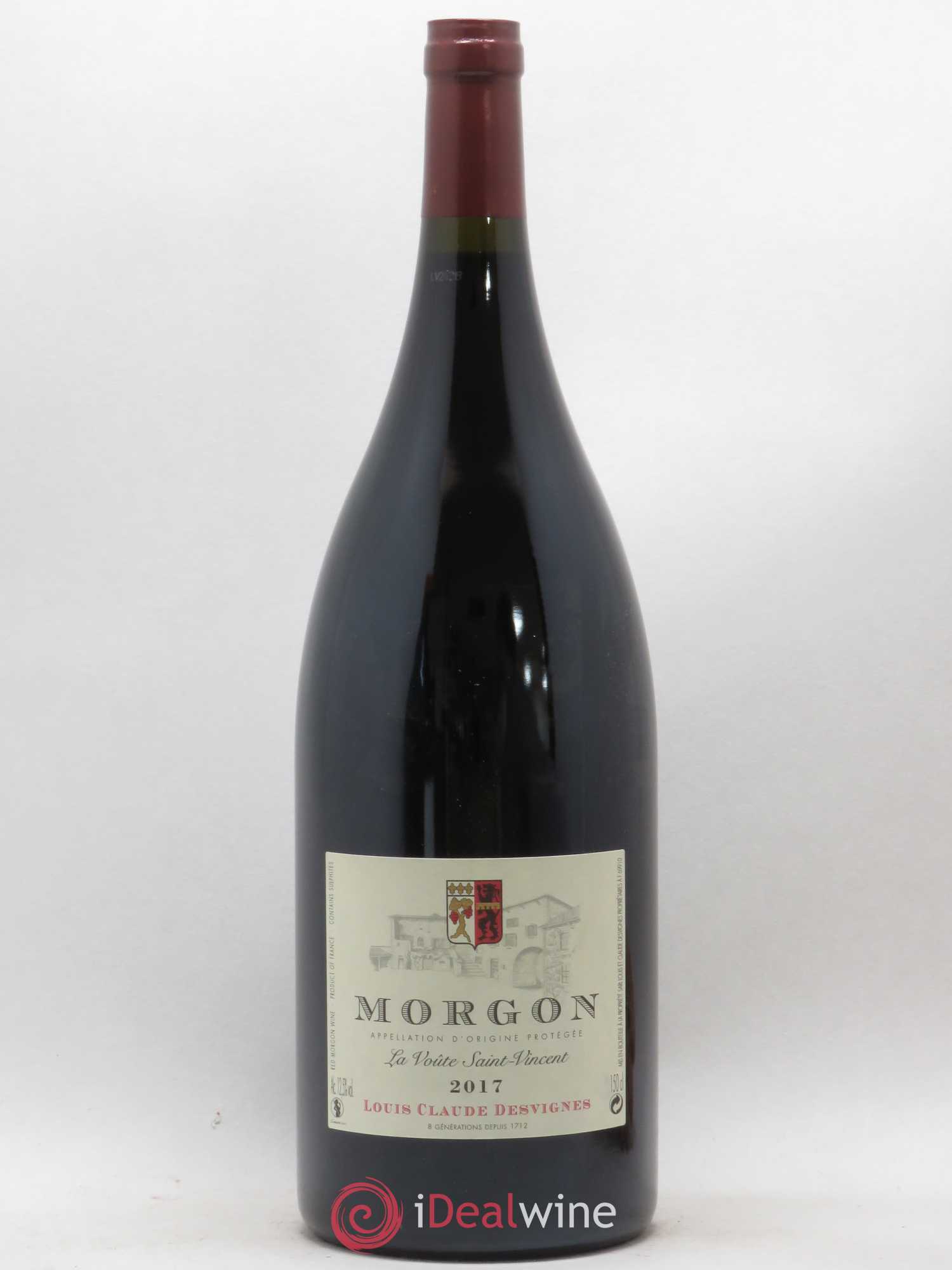 Morgon La Voûte Saint Vincent Louis-Claude Desvignes (sans prix de réserve) 2017 - Lot de 1 magnum - 0