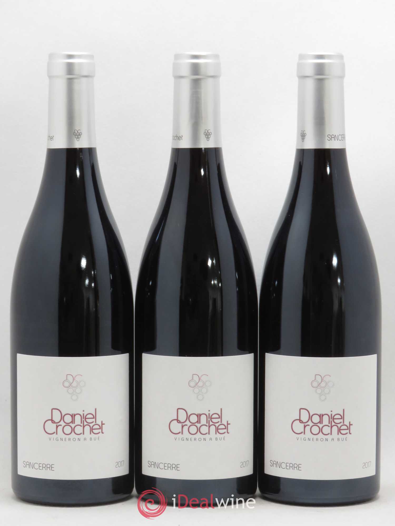 Sancerre Daniel Crochet (sans prix de réserve) 2017 - Posten von 3 Flaschen - 0