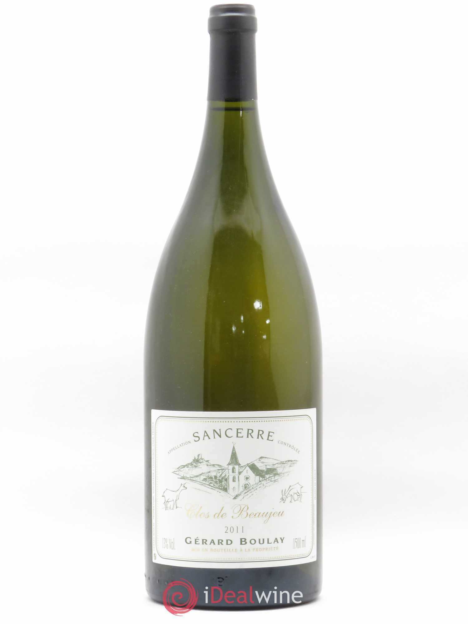 Sancerre Clos de Beaujeu Gérard Boulay 2011 - Lot de 1 magnum - 0