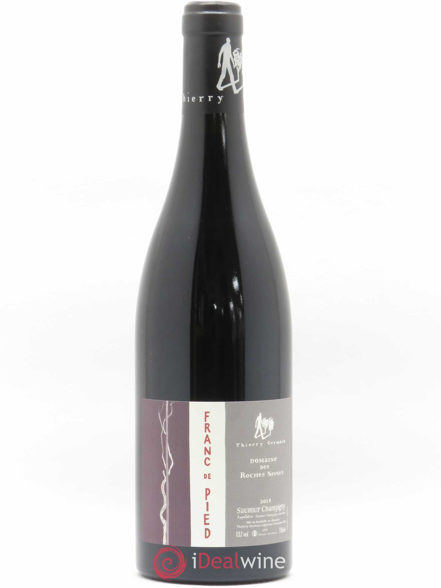 Saumur-Champigny Franc de pied Domaine des Roches Neuves - Thierry Germain 2015 - Lot de 1 bouteille - 0