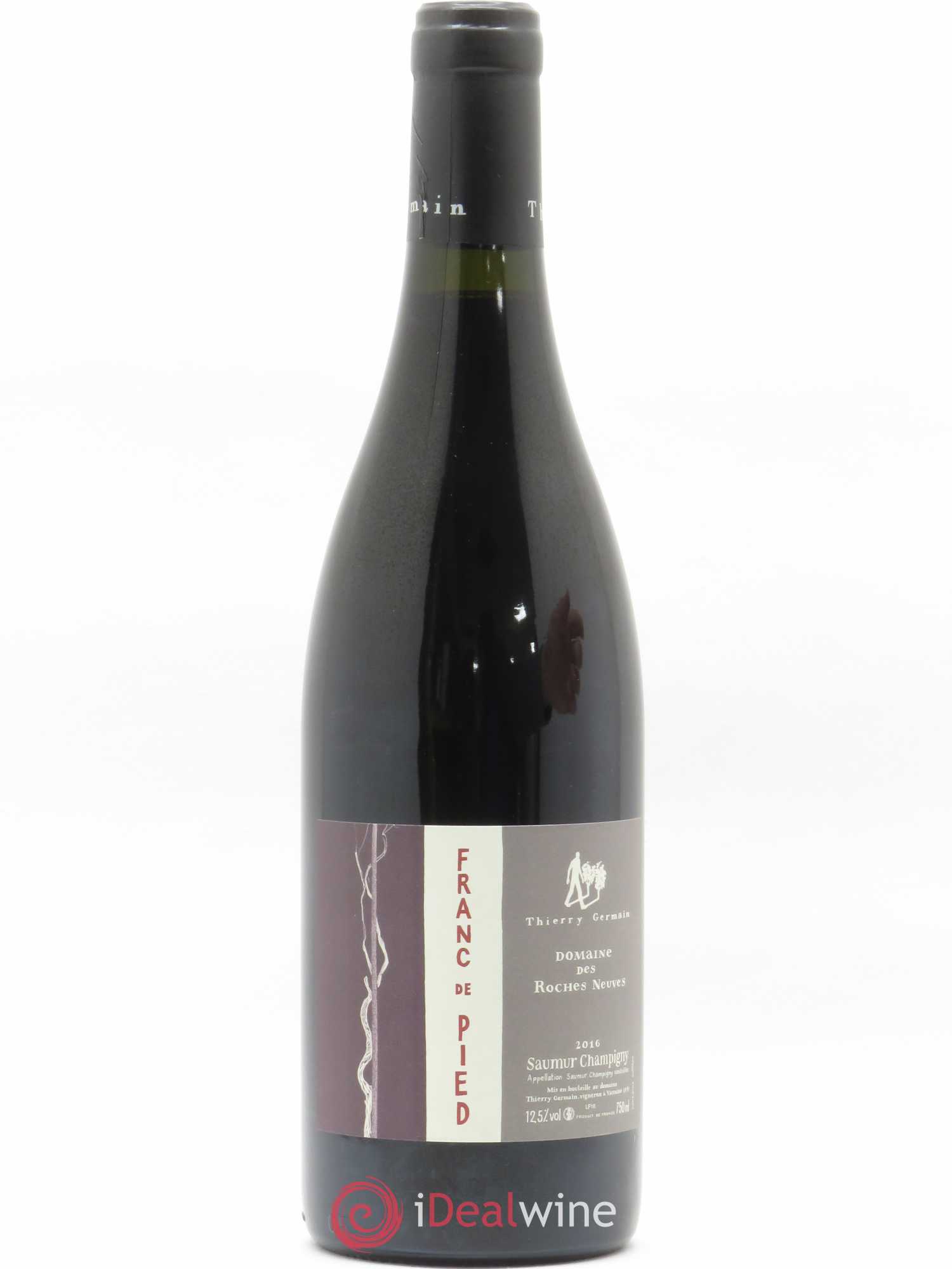 Saumur-Champigny Franc de pied Domaine des Roches Neuves - Thierry Germain 2016 - Lot de 1 bouteille - 0