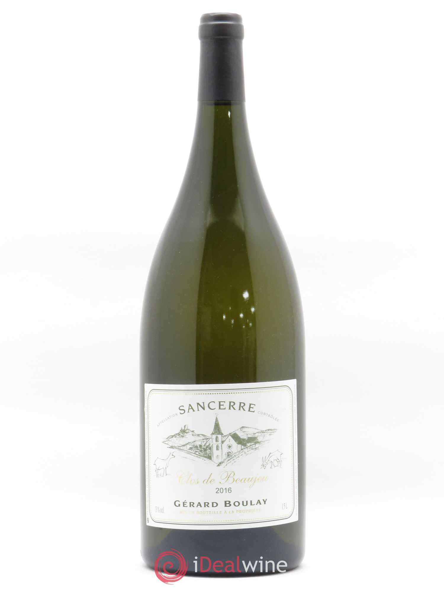 Sancerre Clos de Beaujeu Gérard Boulay 2016 - Posten von 1 Magnum - 0