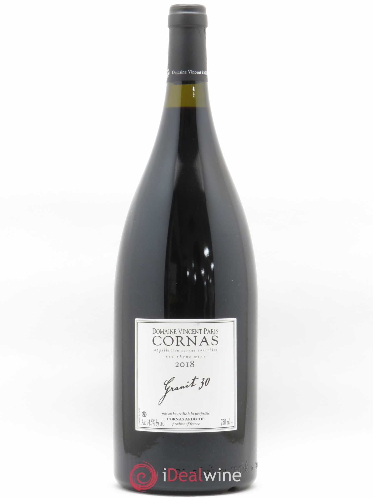 Cornas Granit 30 Vincent Paris 2018 - Lot de 1 magnum - 0