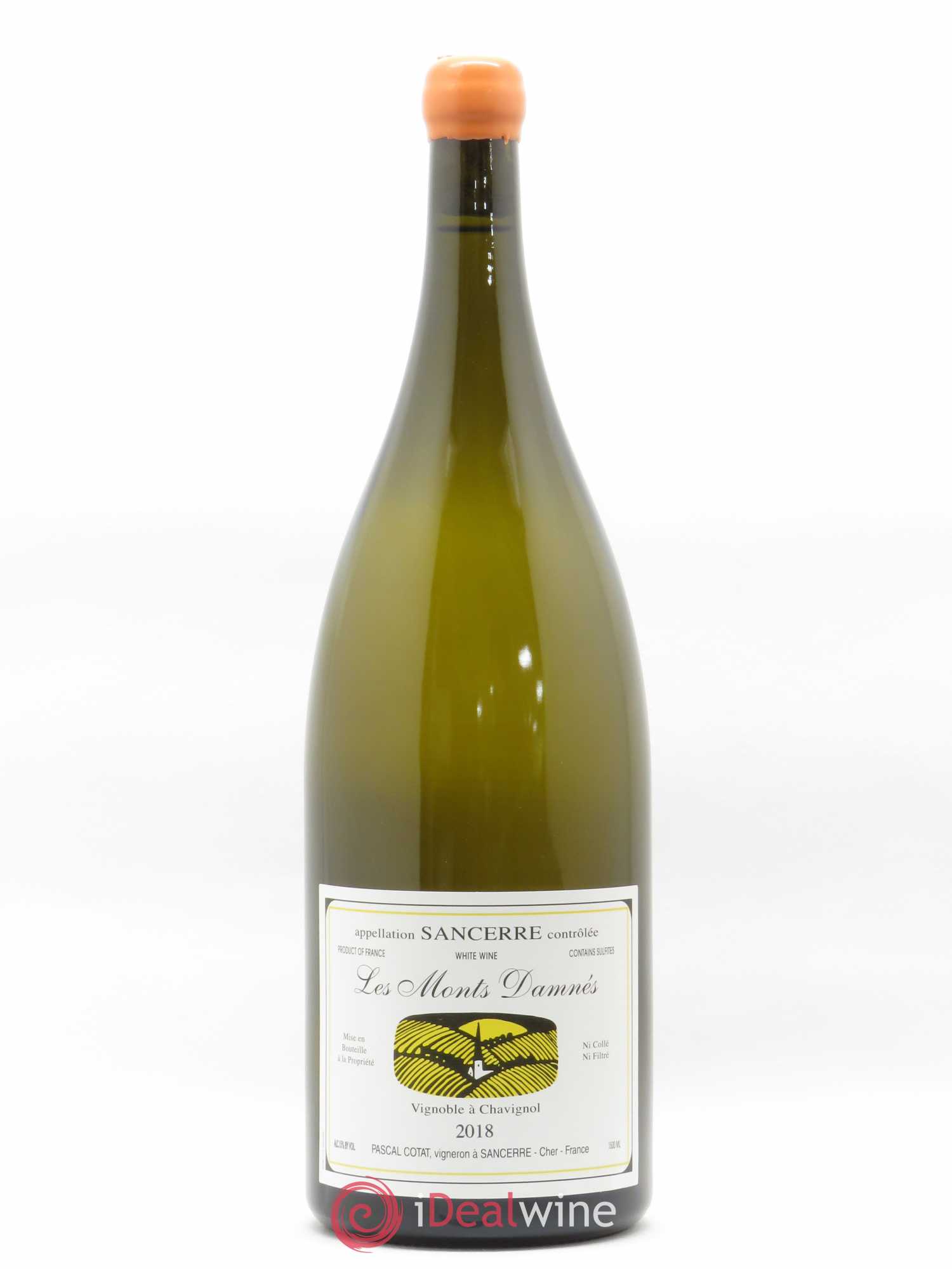 Sancerre Les Monts Damnés Pascal Cotat 2018 - Posten von 1 Magnum - 0