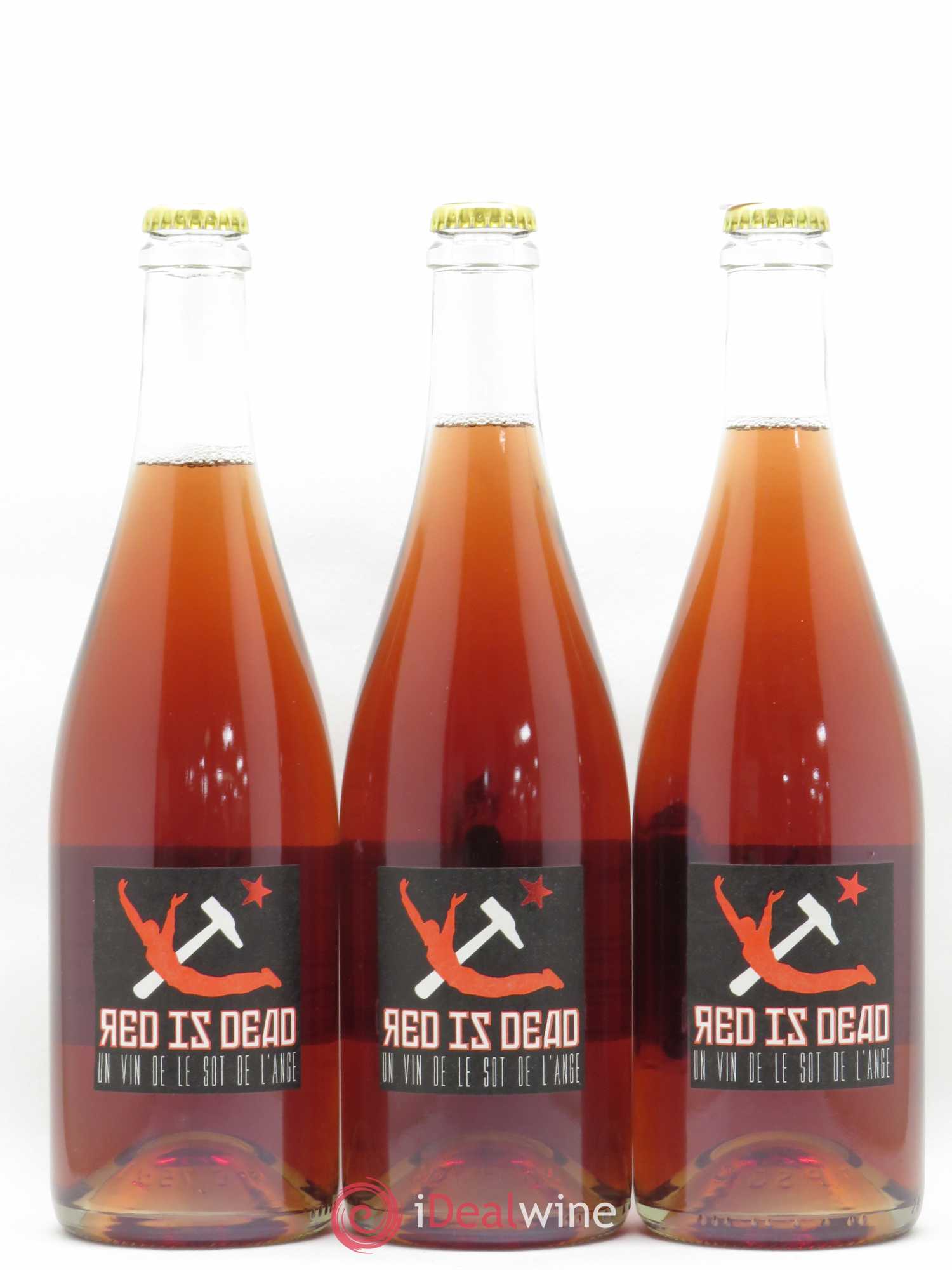 Vin de France Pet Nat Red is Dead Le Sot de l'Ange (sans prix de réserve) 2015 - Posten von 3 Flaschen - 0