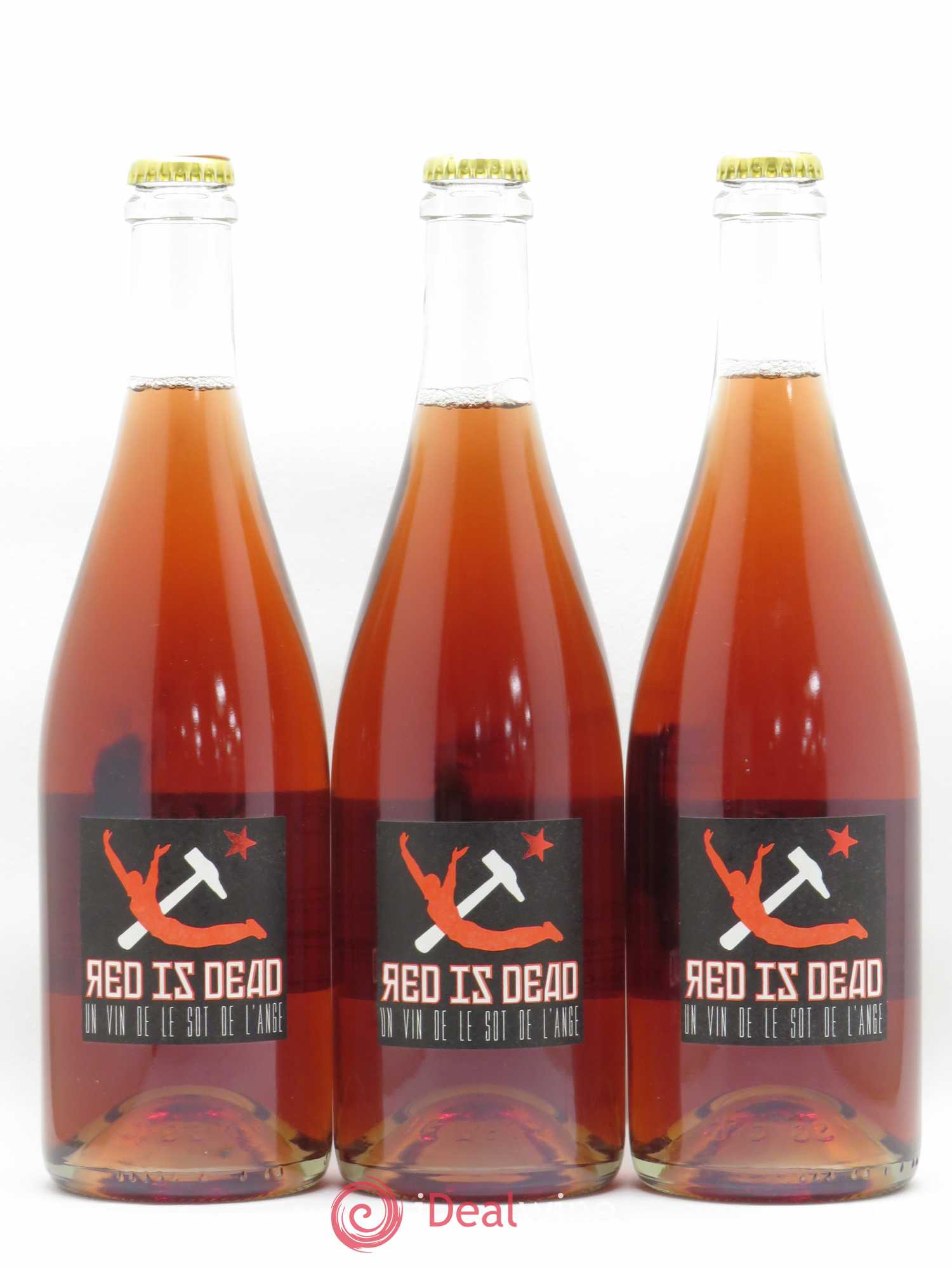 Vin de France Pet Nat Red is Dead Le Sot de l'Ange (sans prix de réserve) 2015 - Posten von 3 Flaschen - 0