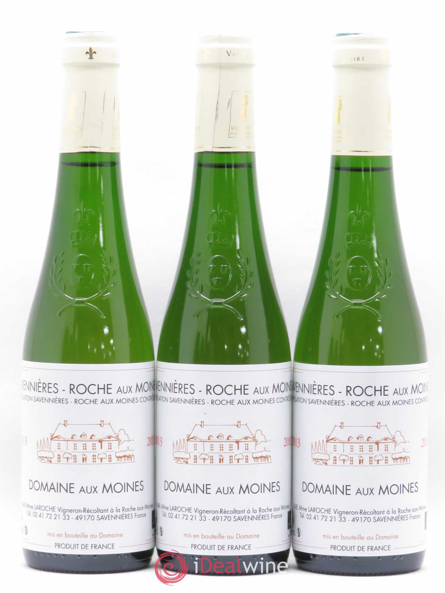 Savennières Roche aux Moines Domaine aux Moines (sans prix de réserve) 2013 - Posten von 6 Demi-Flaschen - 1
