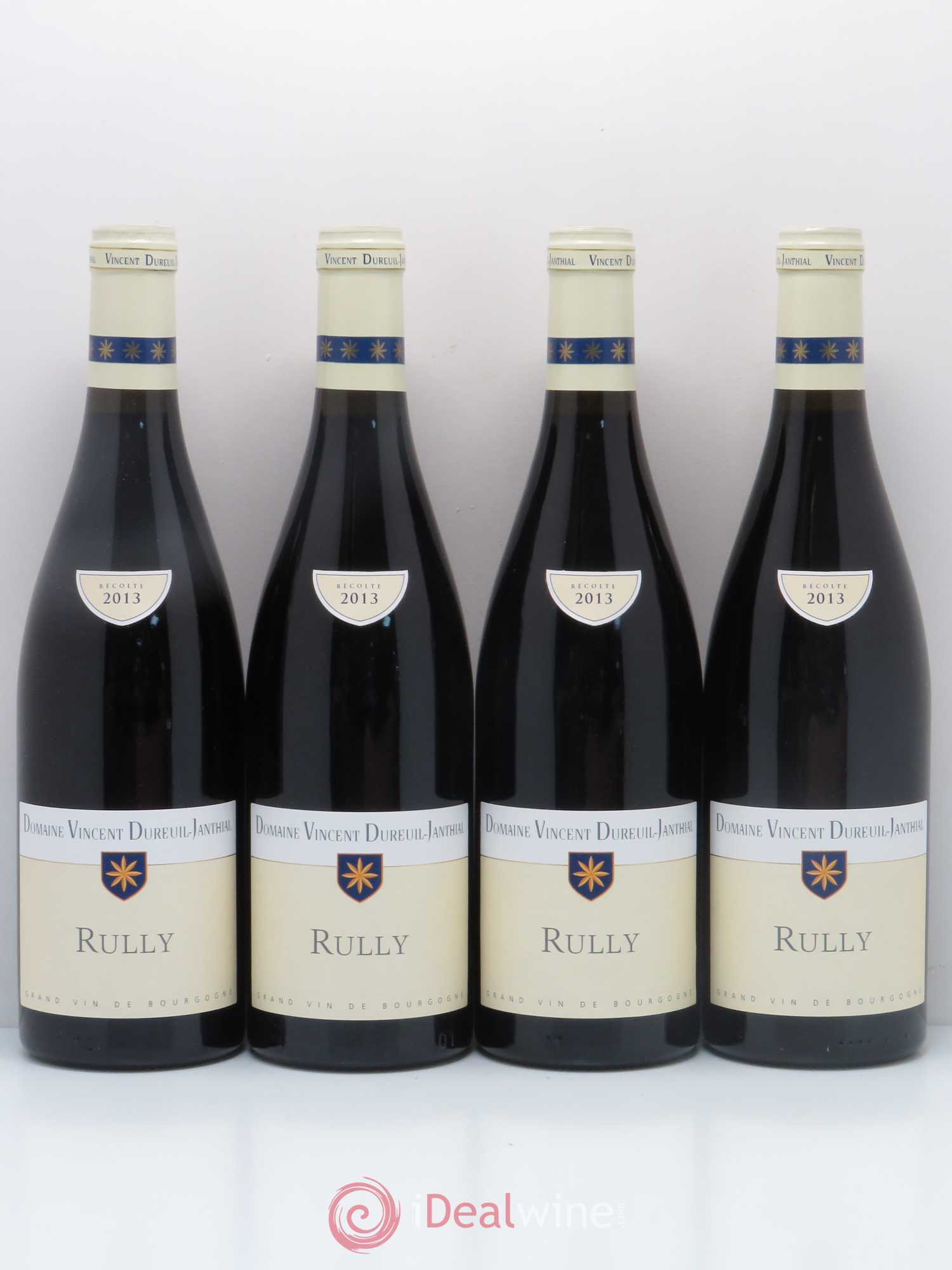Rully Vincent Dureuil-Janthial 2013 - Posten von 4 Flaschen - 0