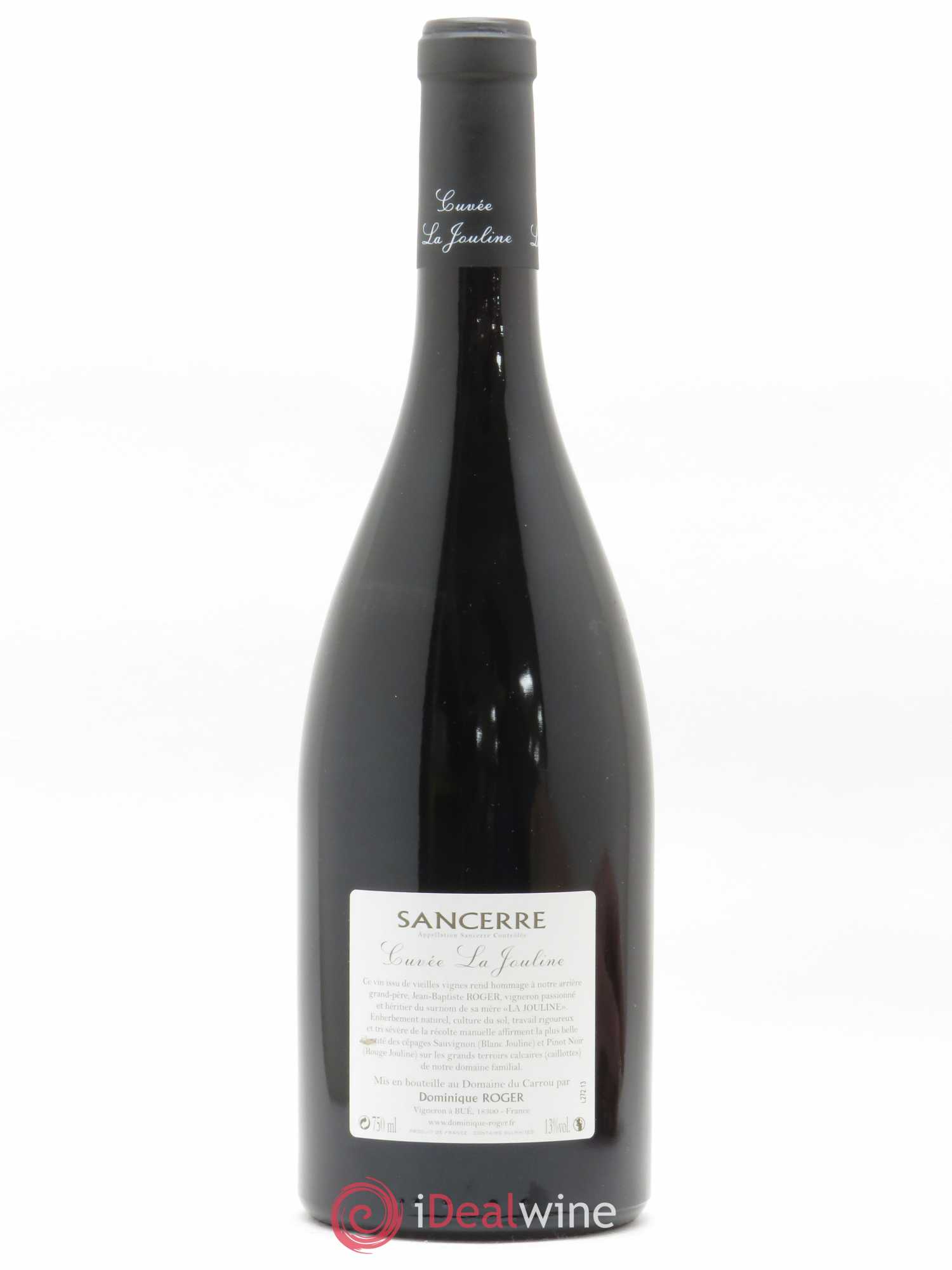 Sancerre La Jouline Domaine du Carrou (sans prix de réserve) 2012 - Posten von 1 Flasche - 1