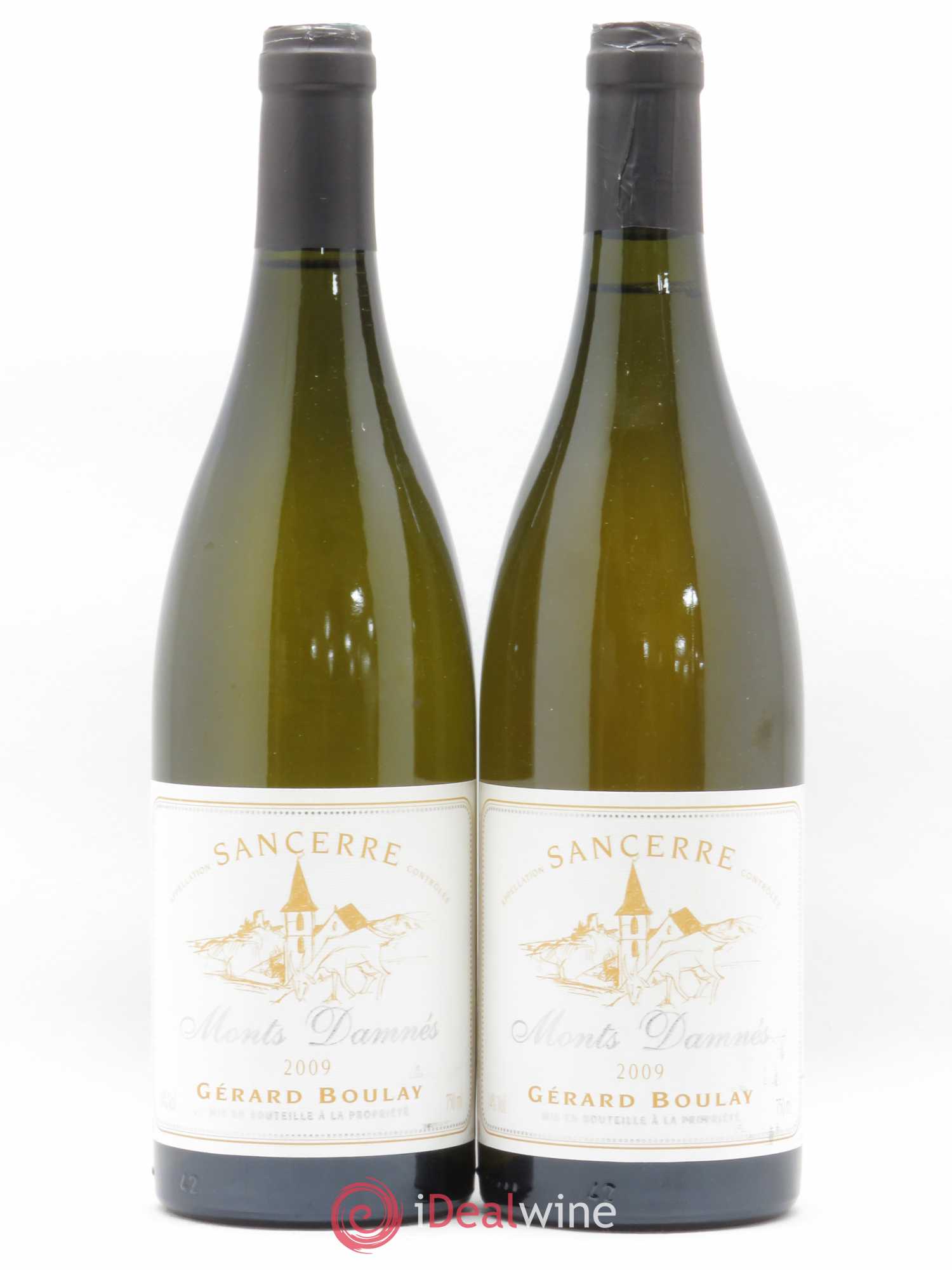 Sancerre Monts Damnés Gérard Boulay 2009 - Lot de 2 bouteilles - 0