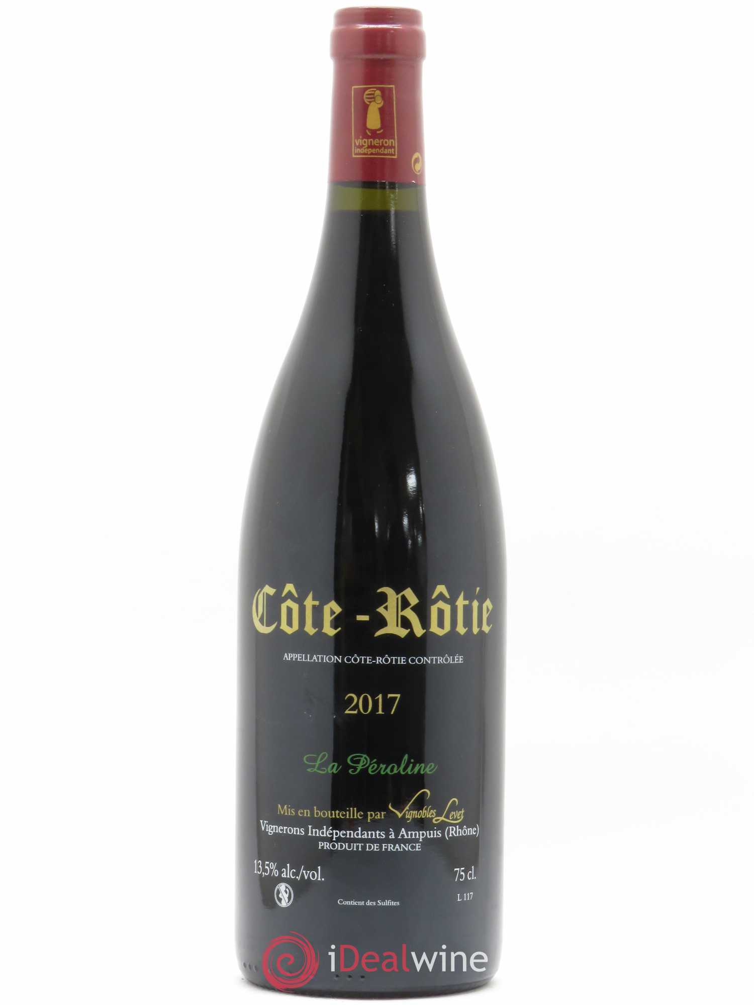 Côte-Rôtie La Péroline Vignobles Levet 2017 - Lot de 1 bouteille - 1